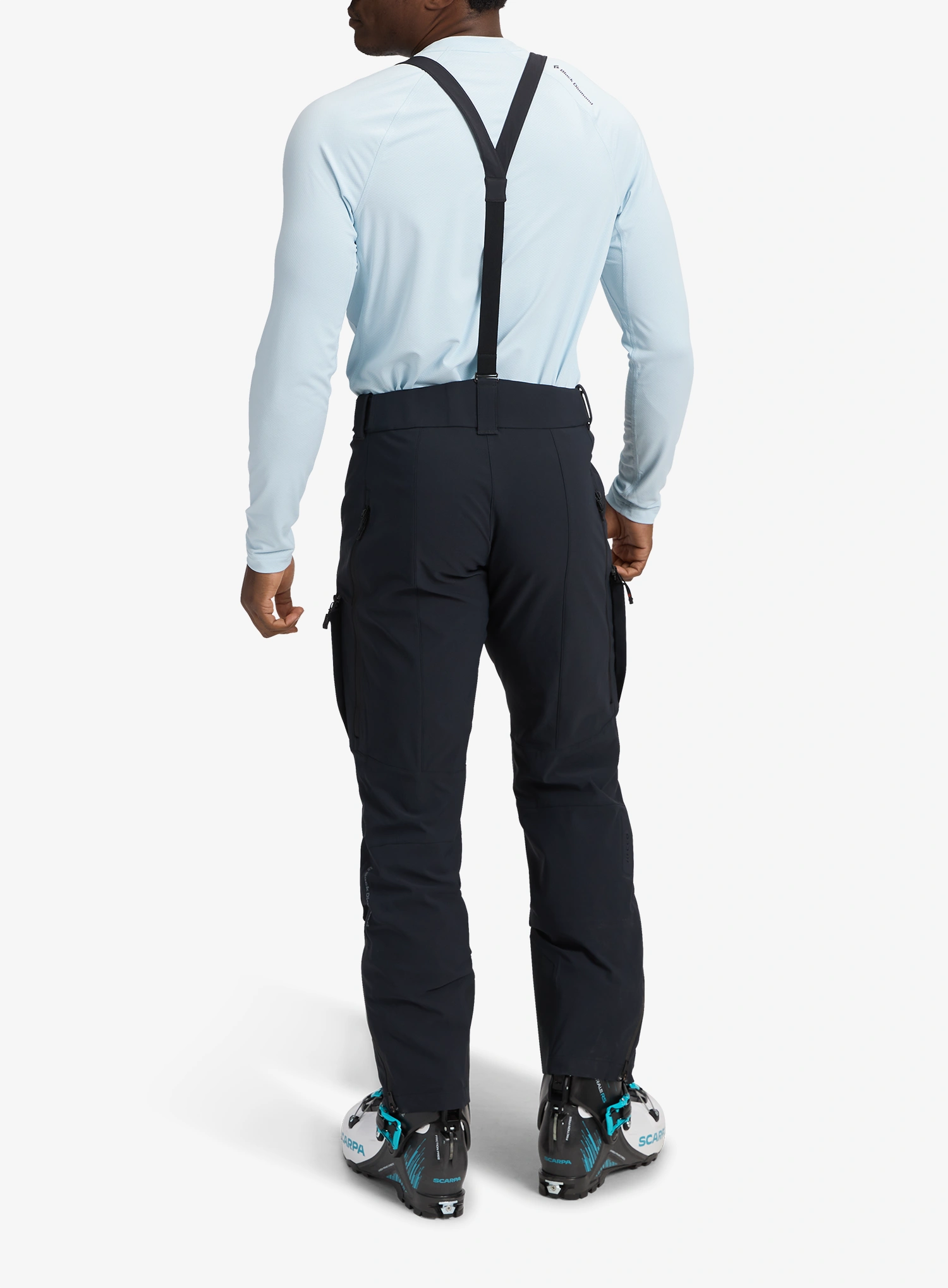 Softshell kelnės Black Diamond Dawn Patrol Pants - black