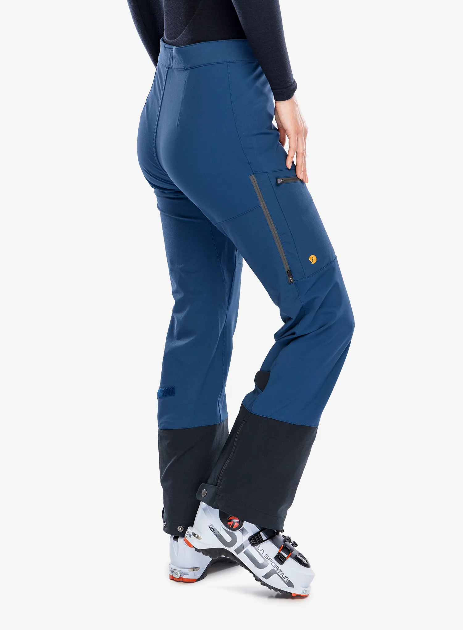 Moteriškos kelnės Fjallraven Bergtagen Touring Trousers - mountain blue
