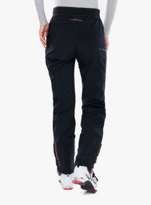 Softshell kelnės moterims La Sportiva Ikarus Pant - black/rosebay