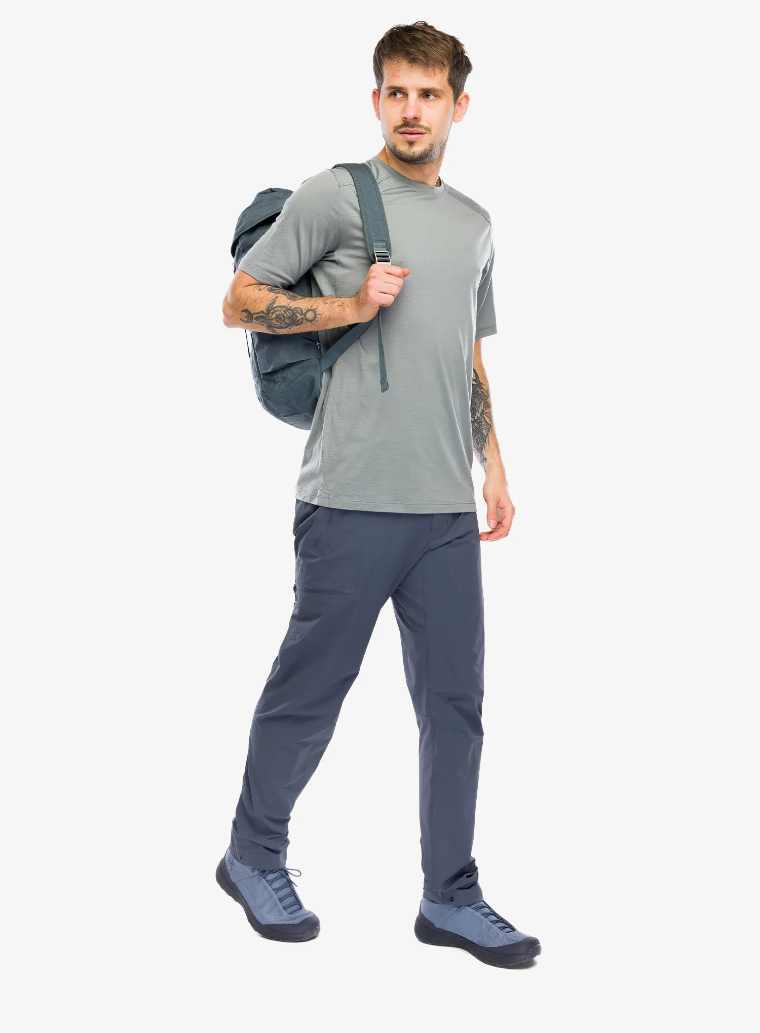 Softshell kelnės Arcteryx Gamma SL Pant Regular - dk stratus
