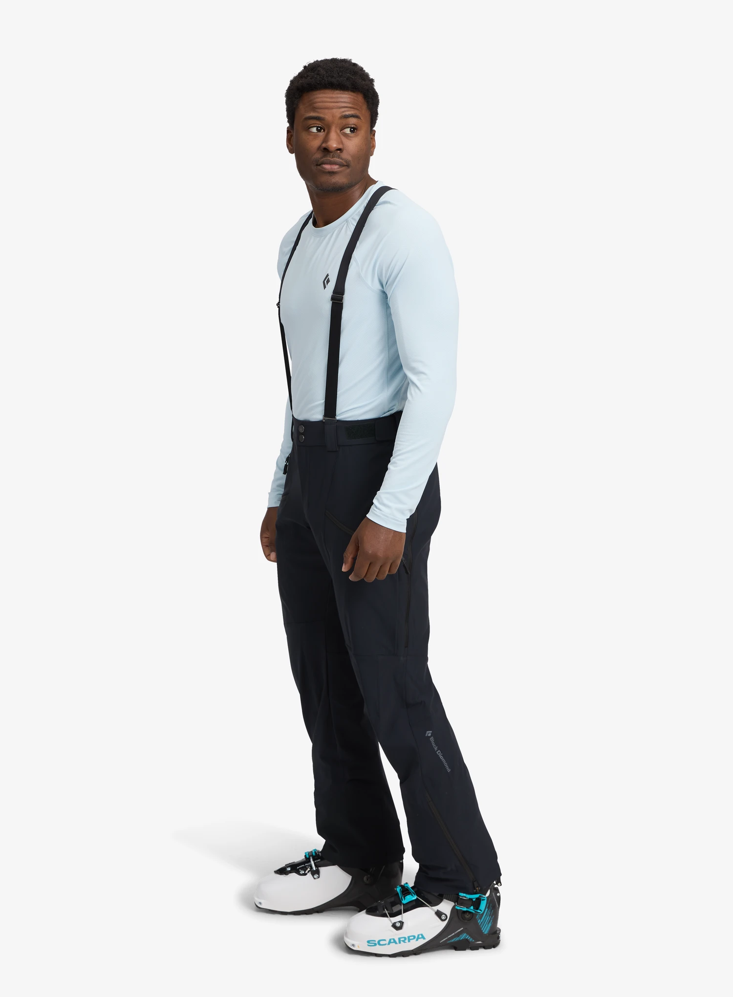 Softshell kelnės Black Diamond Dawn Patrol Pants - black