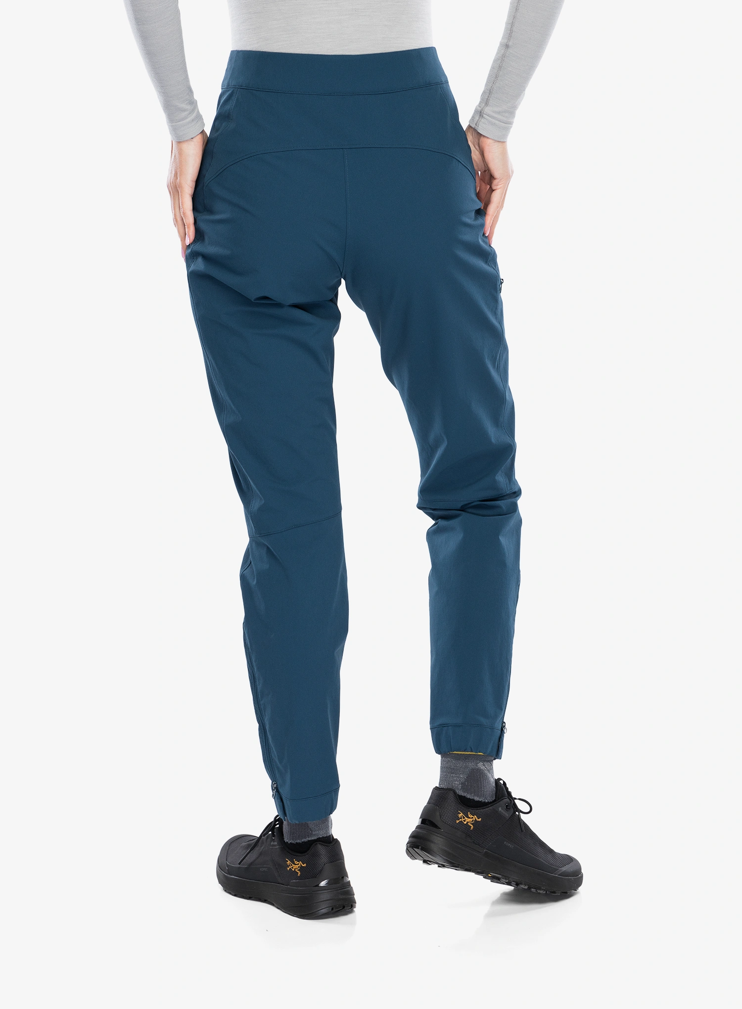 Softshell kelnės moterims Arcteryx Gamma Tapered Pant - nightscape