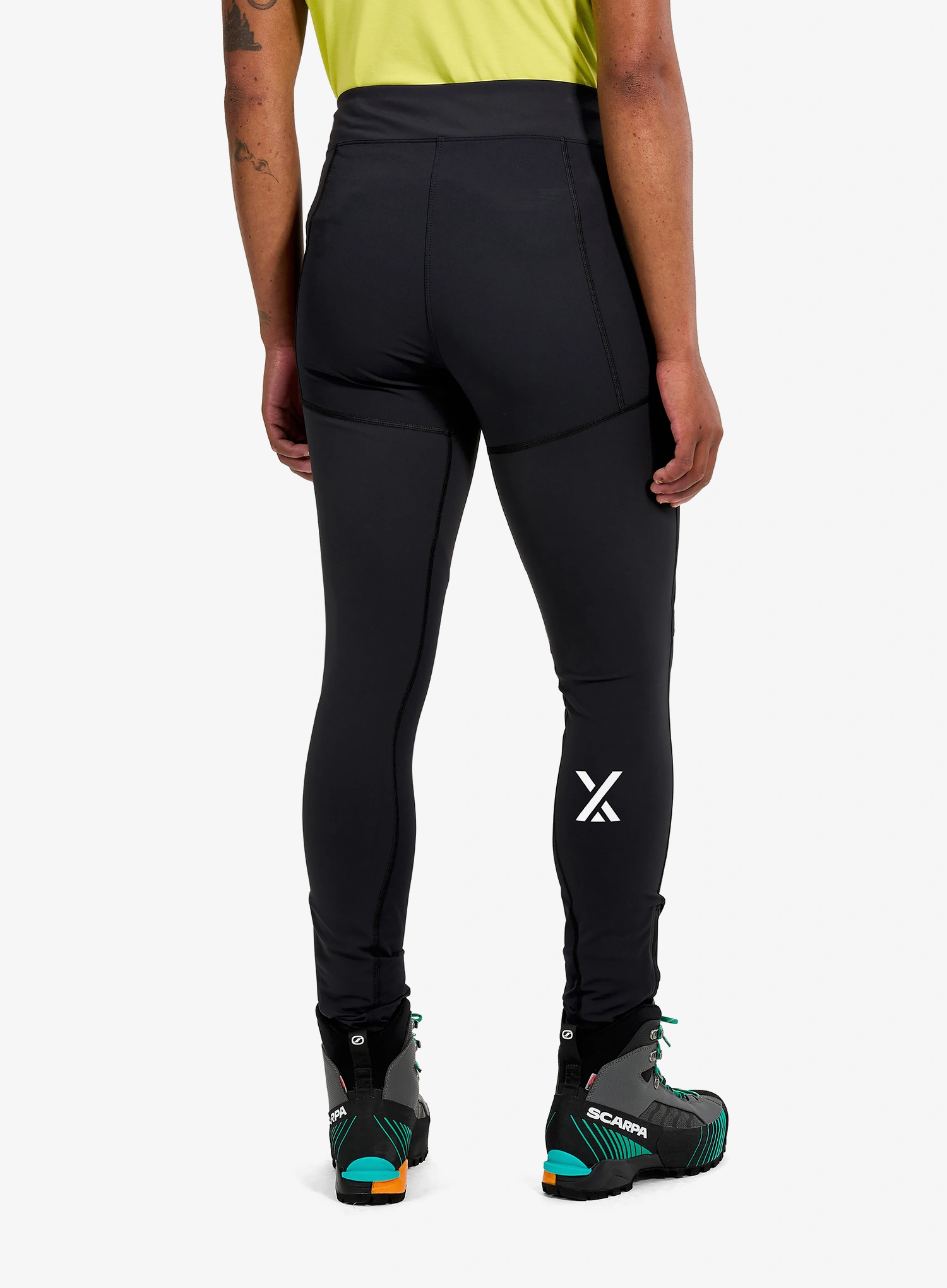 Softshell kelnės moterims Berghaus MTN Guide Alpine Legging - black