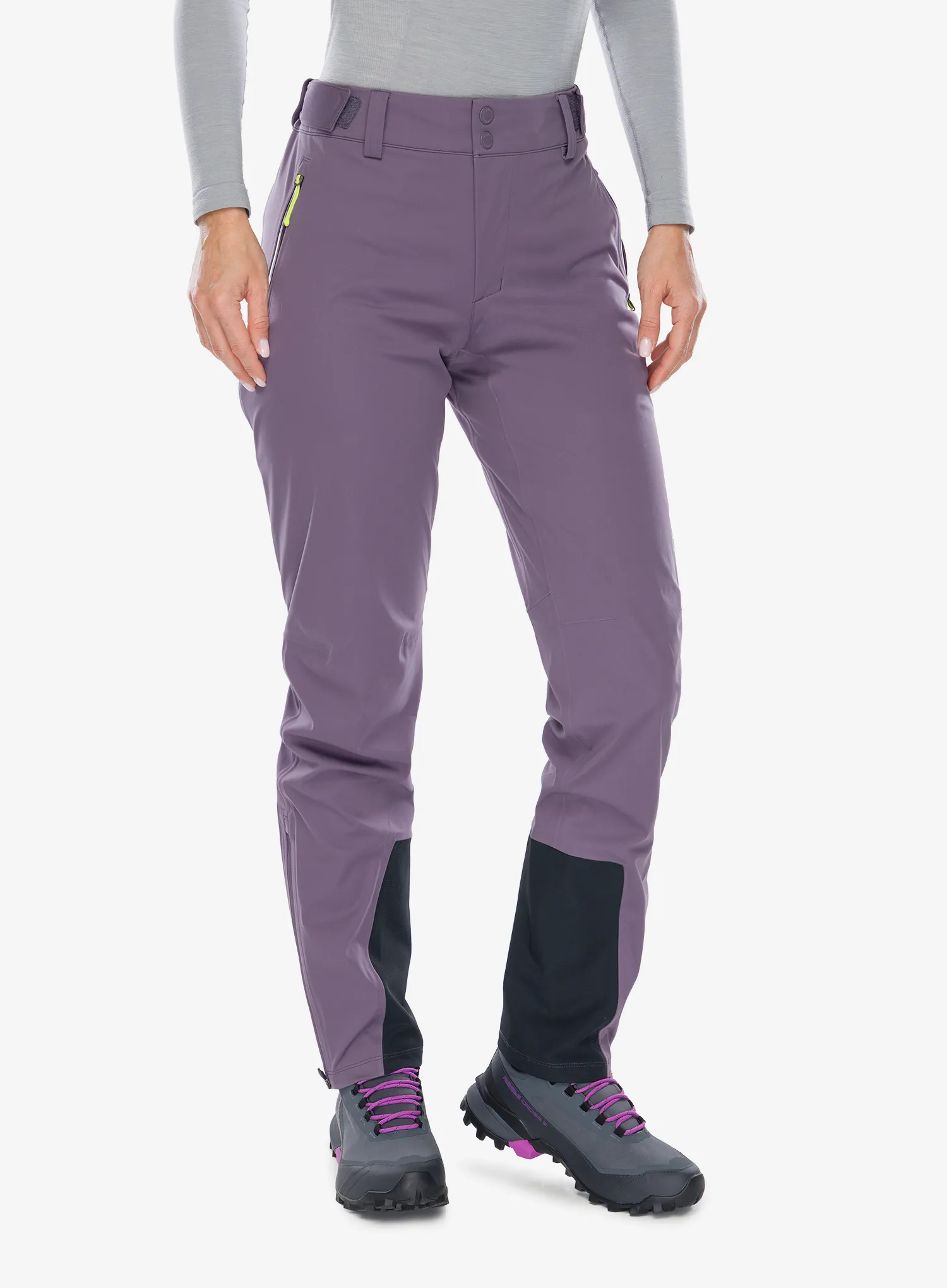 Softshell kelnės moterims Berghaus Ridge-Roamer 3L WP Softshell Pant - purple planet