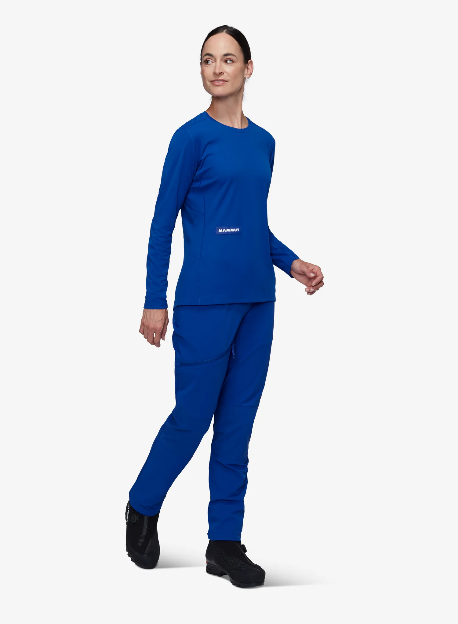 Softshell kelnės moterims Mammut Eiger Nordwand Light SO Pants - eiger blue
