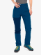 Softshell kelnės moterims Ortovox Brenta Pants - petrol blue