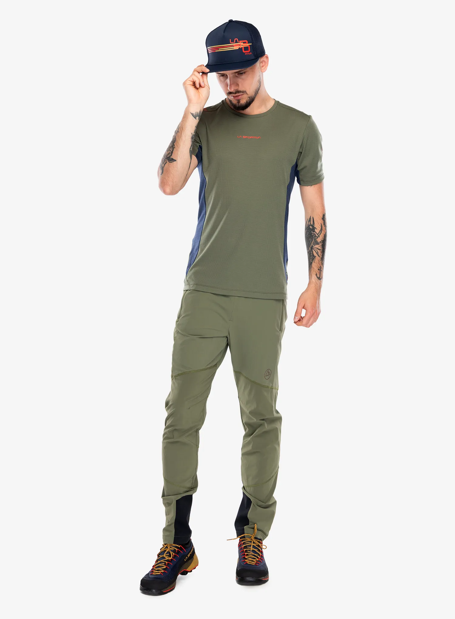 Softshell kelnės La Sportiva Aequilibrium Speed Pants - cypress/redwood