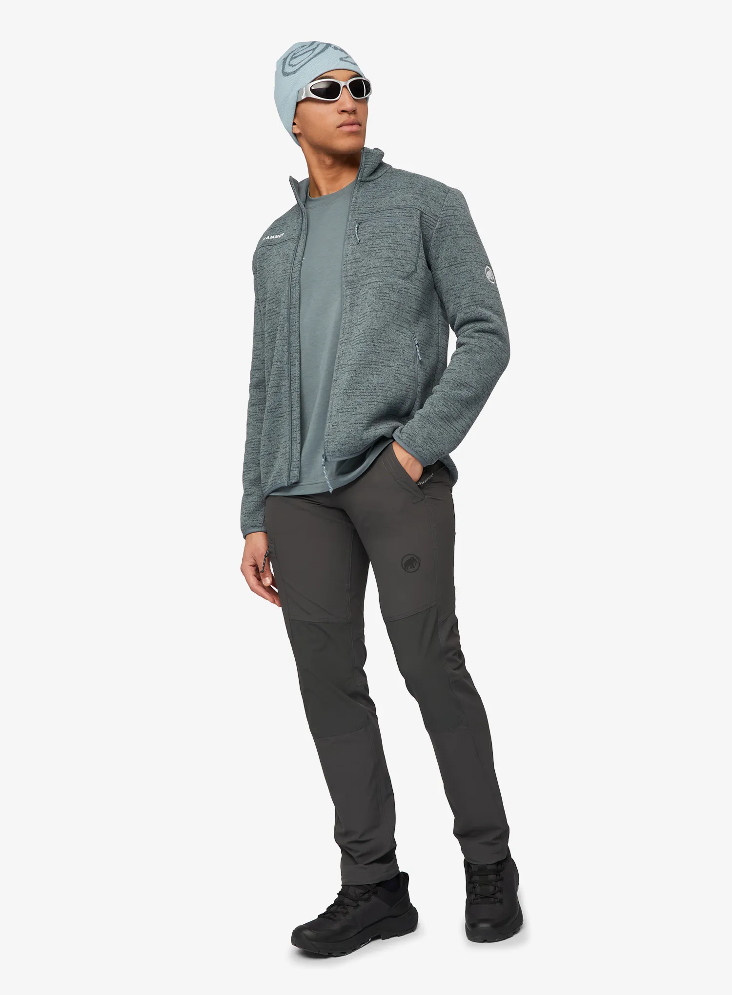 Softshell kelnės Mammut Runbold Guide SO Pants - gabbro