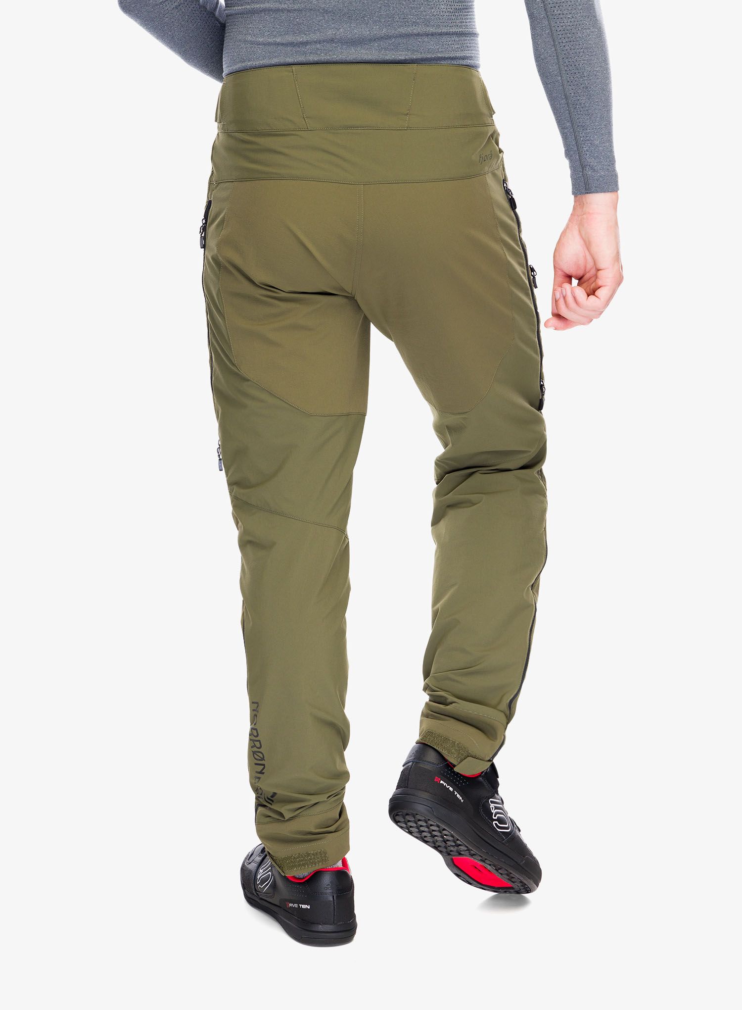 Softshell kelnės Norrona Fjora Flex1 Pants - olive night