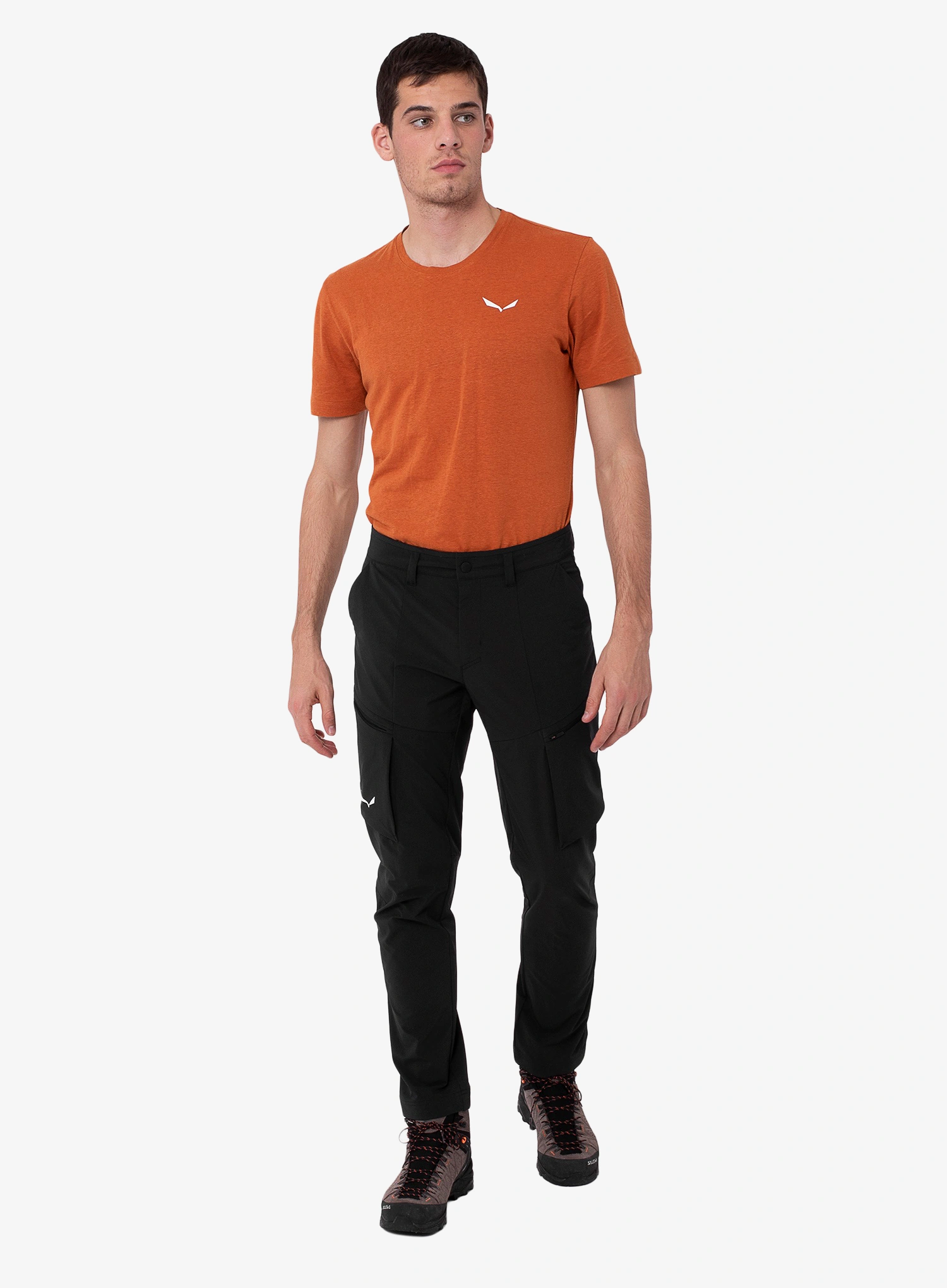 Softshell kelnės Salewa Puez DST Cargo Pants - black out