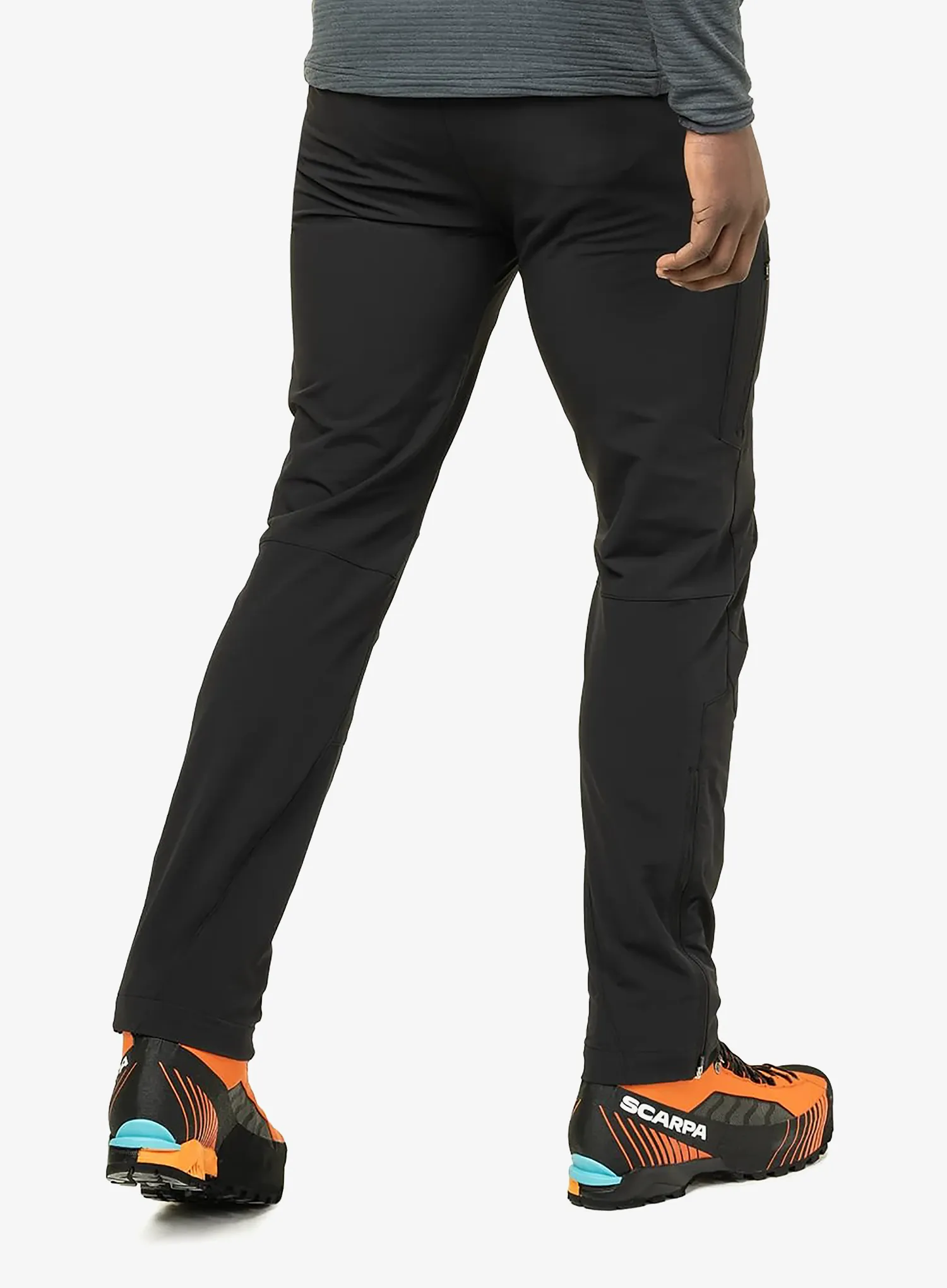 Softshell kelnės Mountain Equipment Ibex Mountain Pant -  black/black