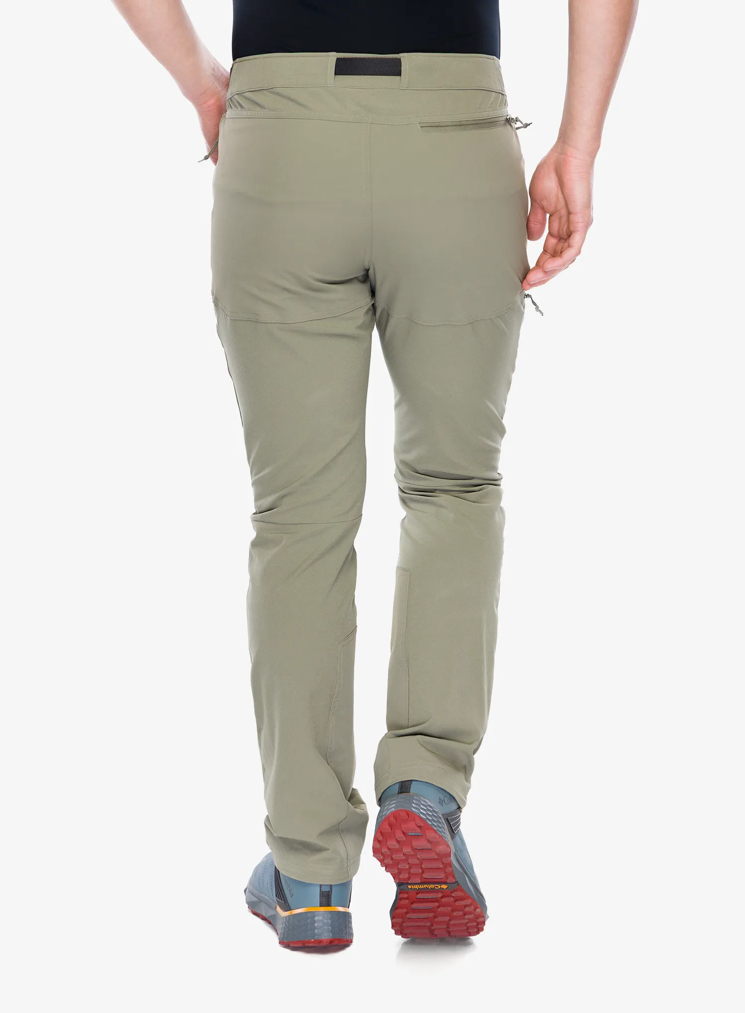 Softshell kelnės Patagonia Terravia Alpine Pants - river rock green
