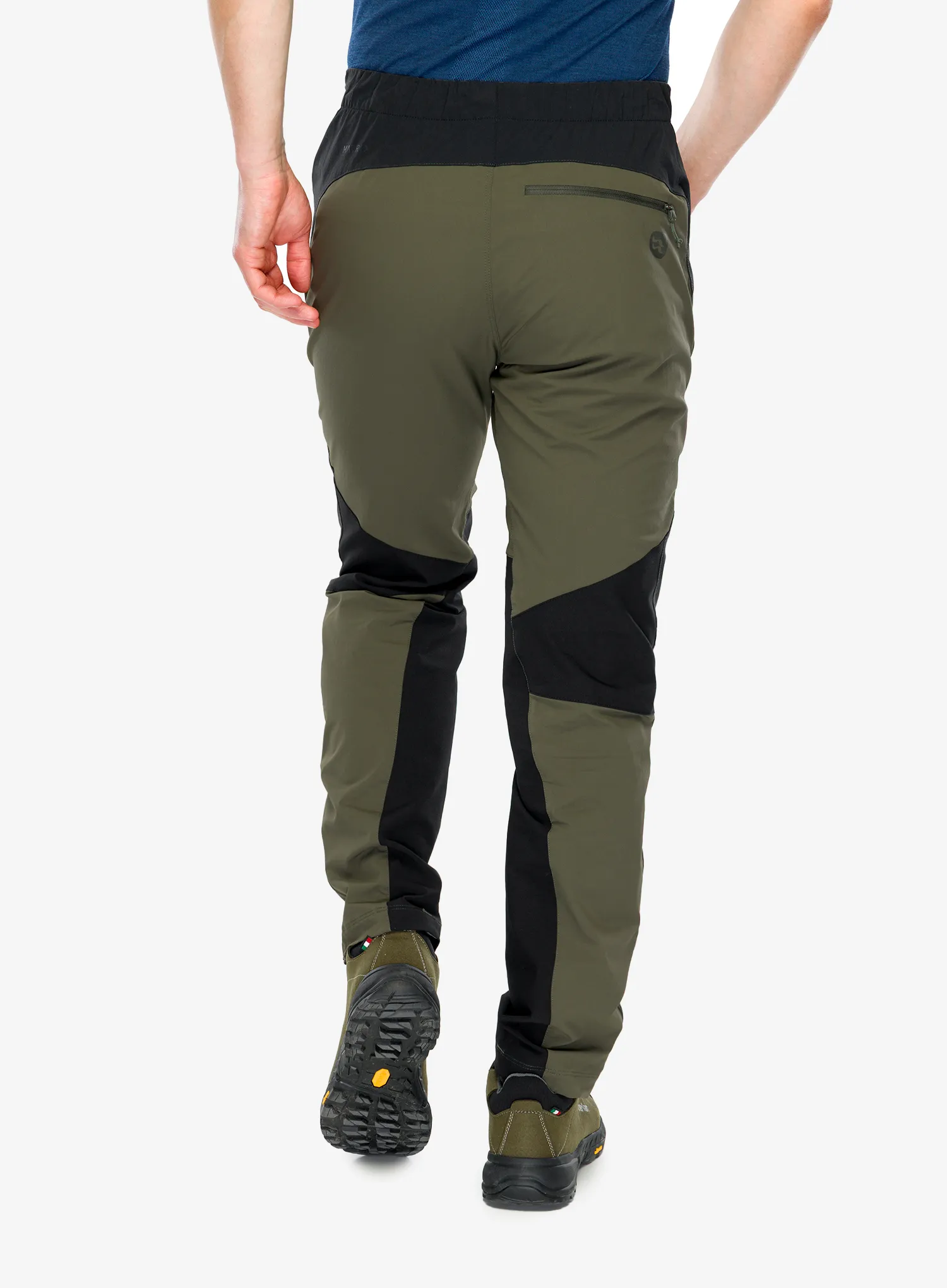 Softshell kelnės Rab Torque Pants - army/army