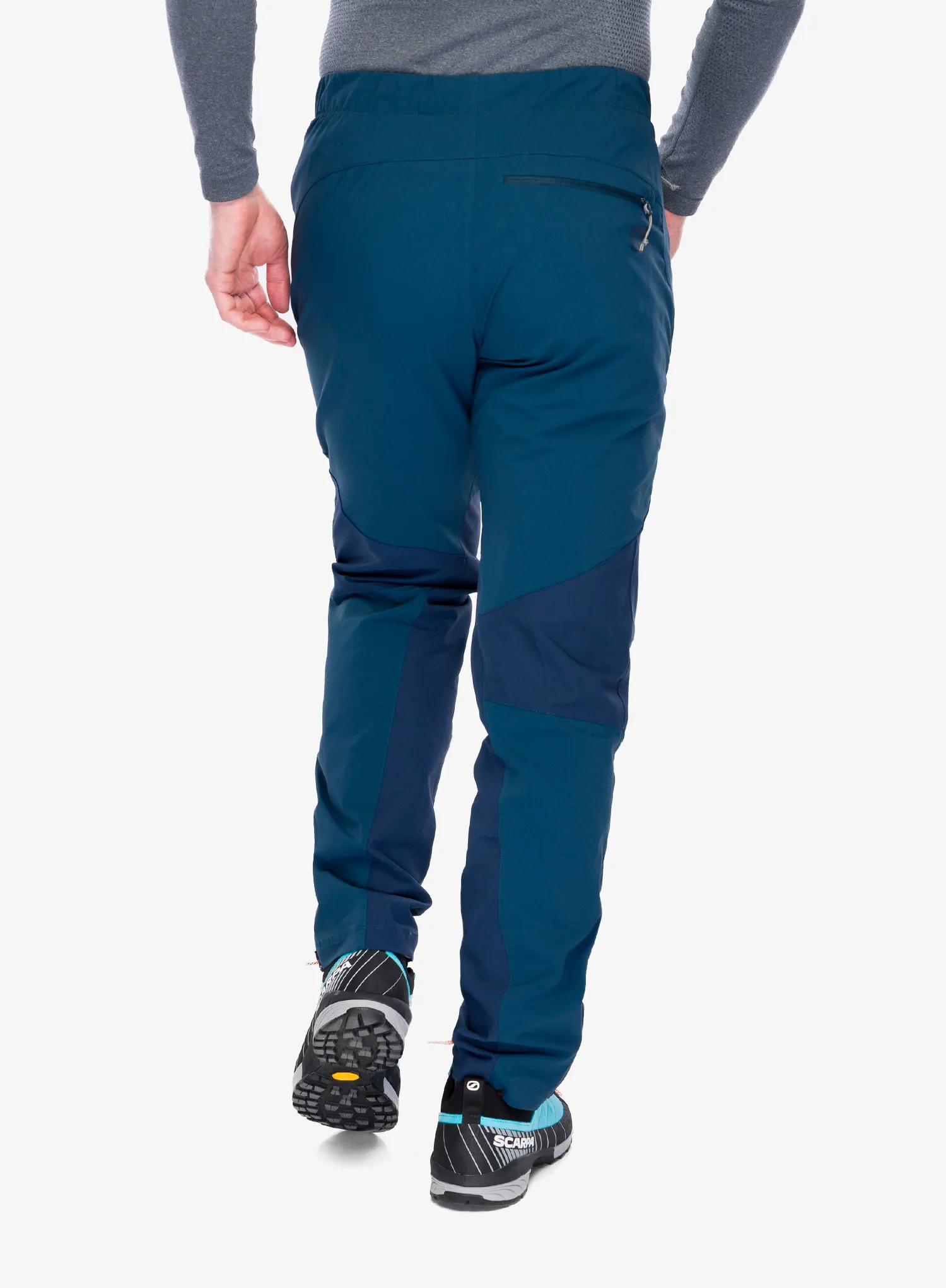 Softshell kelnės Rab Torque Pants - tempest blue