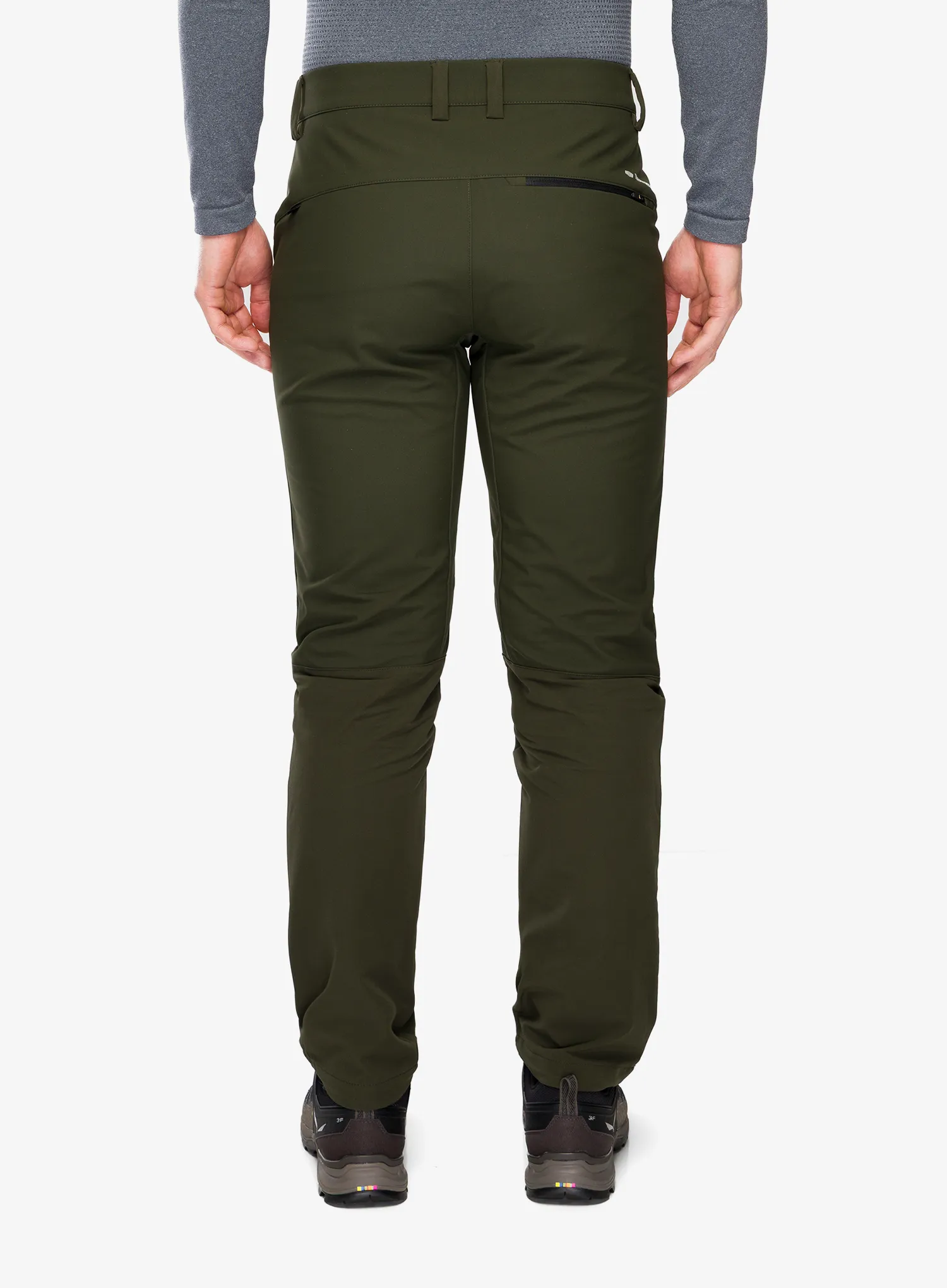Softshell kelnės Salewa Puez Dolomia 2 Pants - dark olive