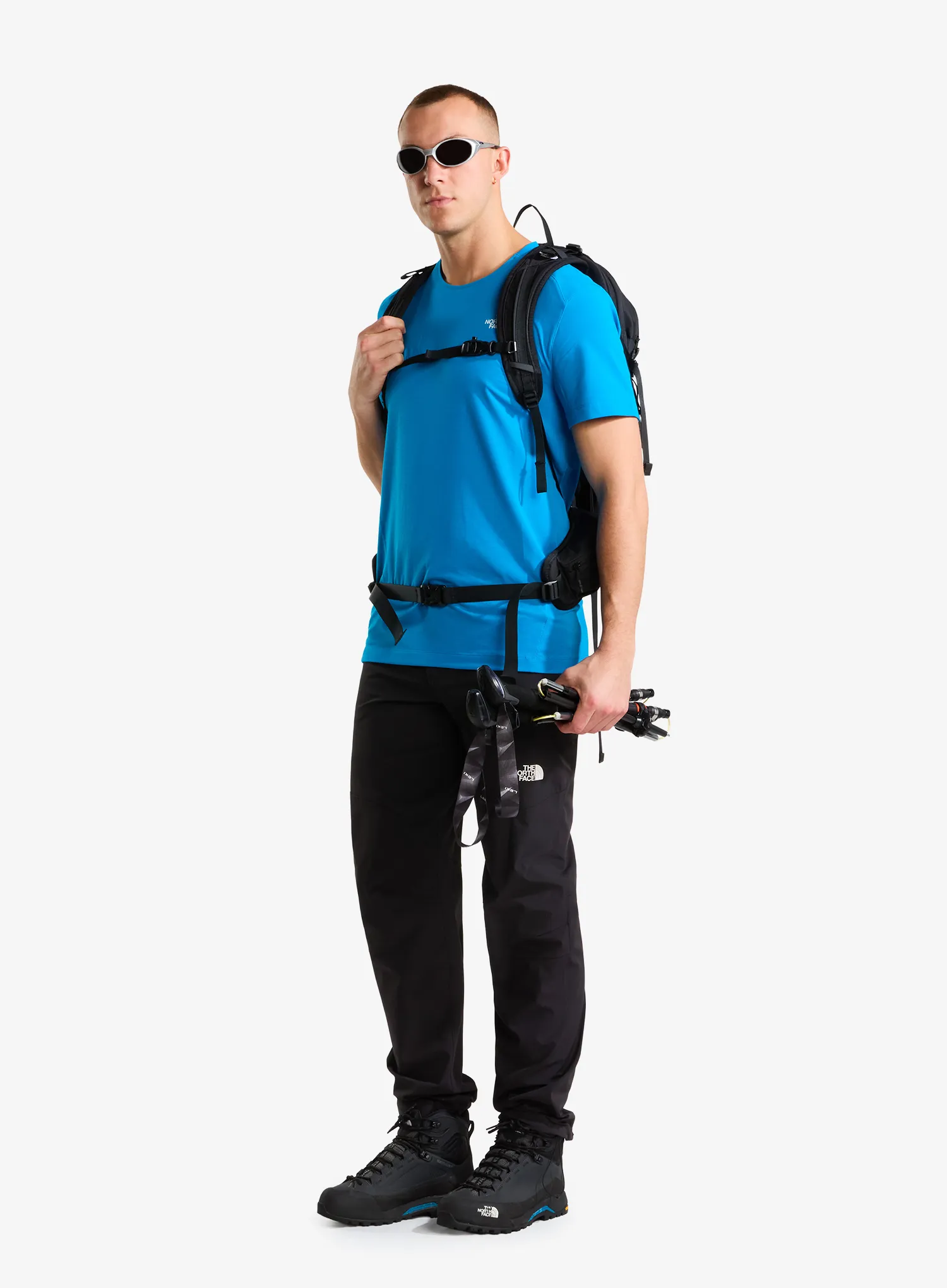 Softshell kelnės The North Face Alpine Ridge Regular Tapered Pant - tnf black/npf