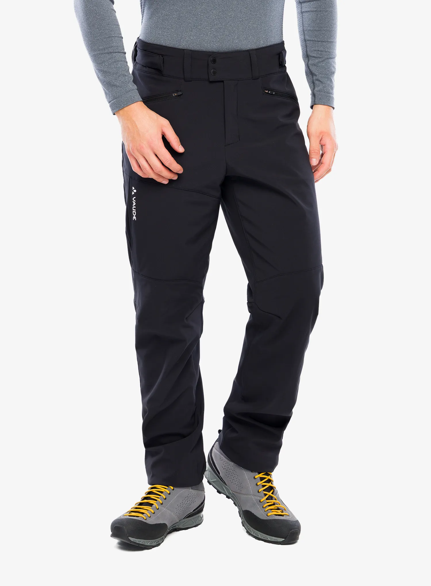 Softshell kelnės Vaude Elope Softshell Pants - black