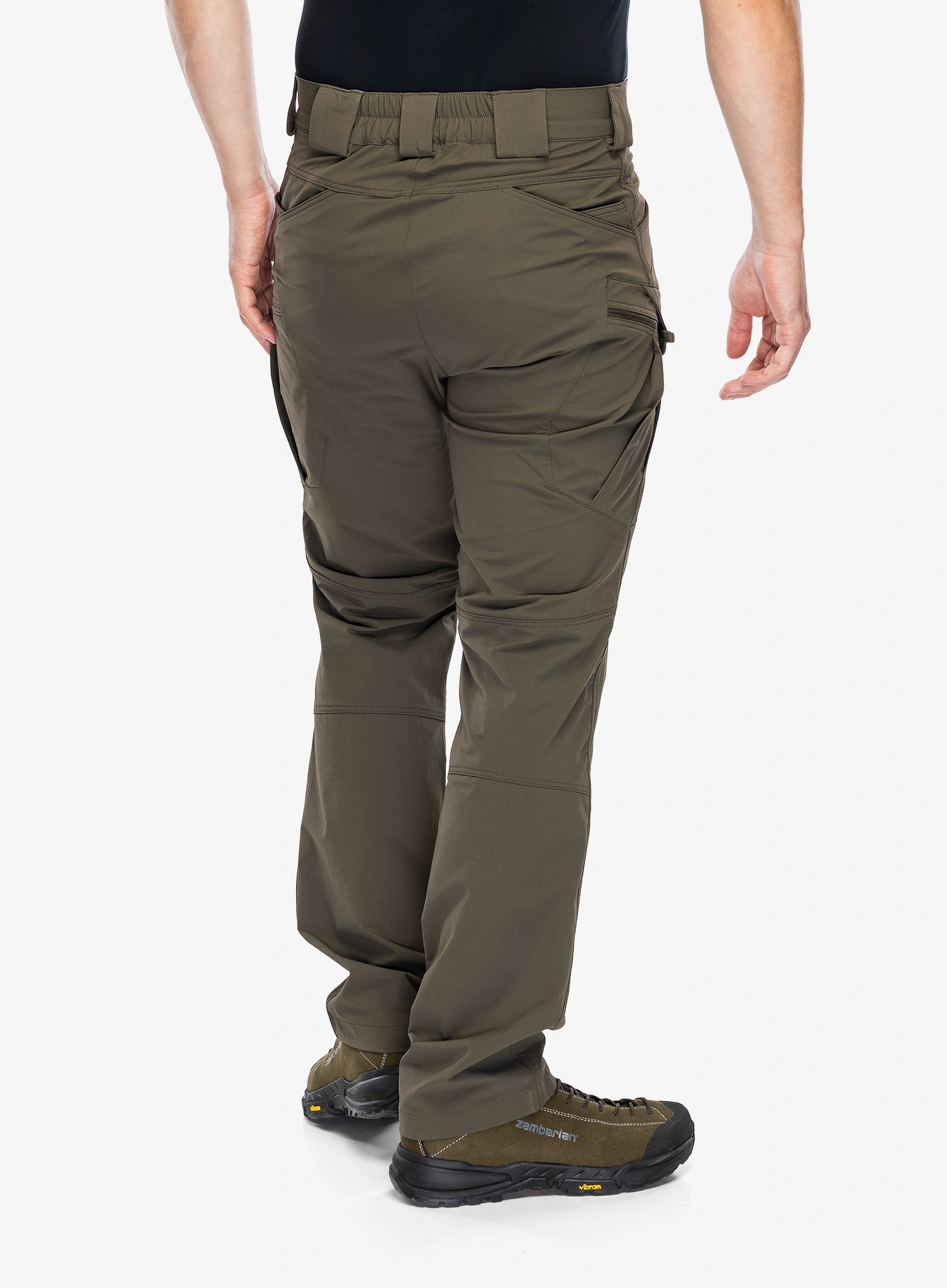 Taktinės kelnės Helikon-Tex OTP VeraStretch - taiga green/taiga green
