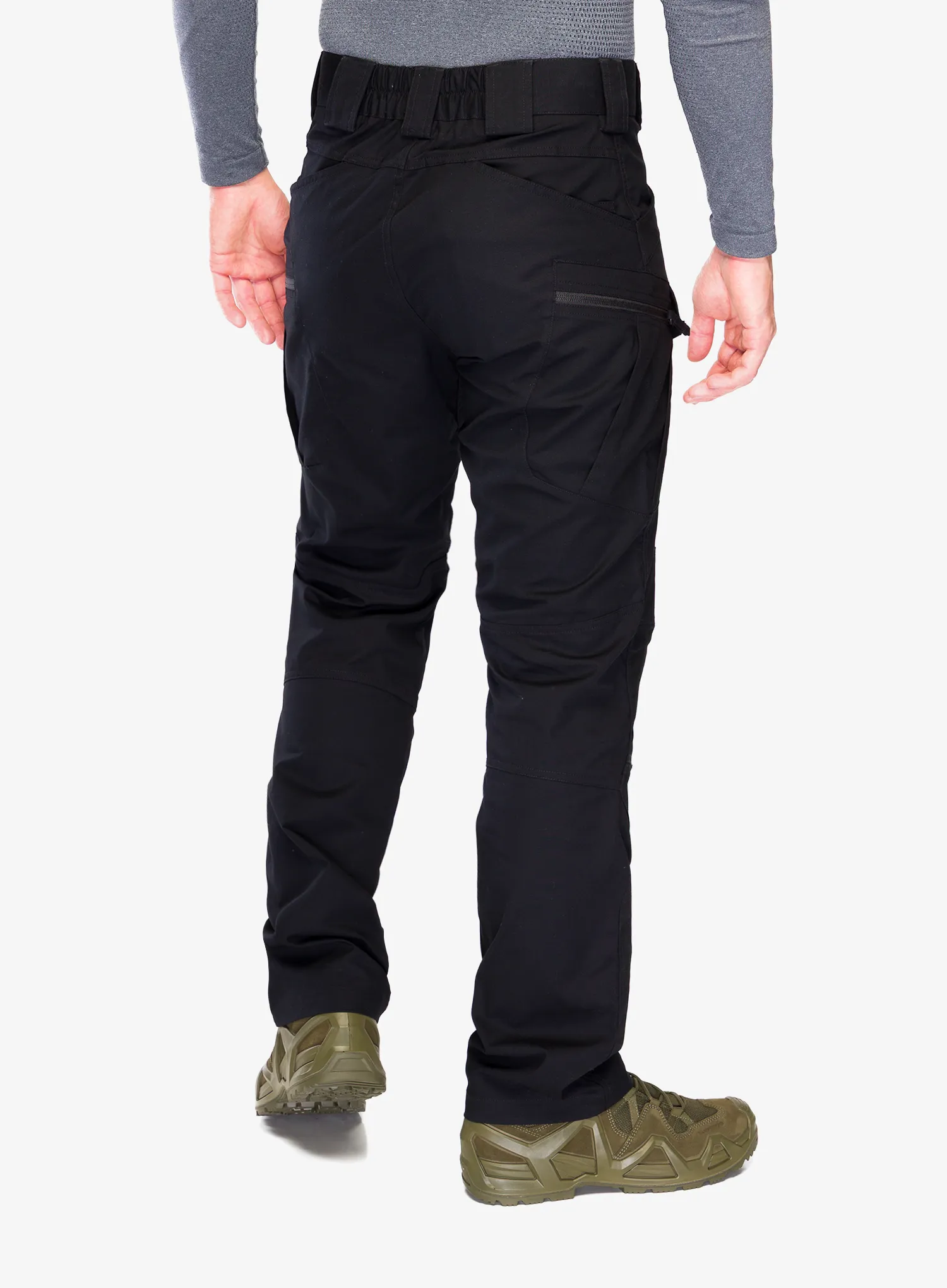 Taktinės kelnės Helikon-Tex UTP PolyCotton Stretch Ripstop - black