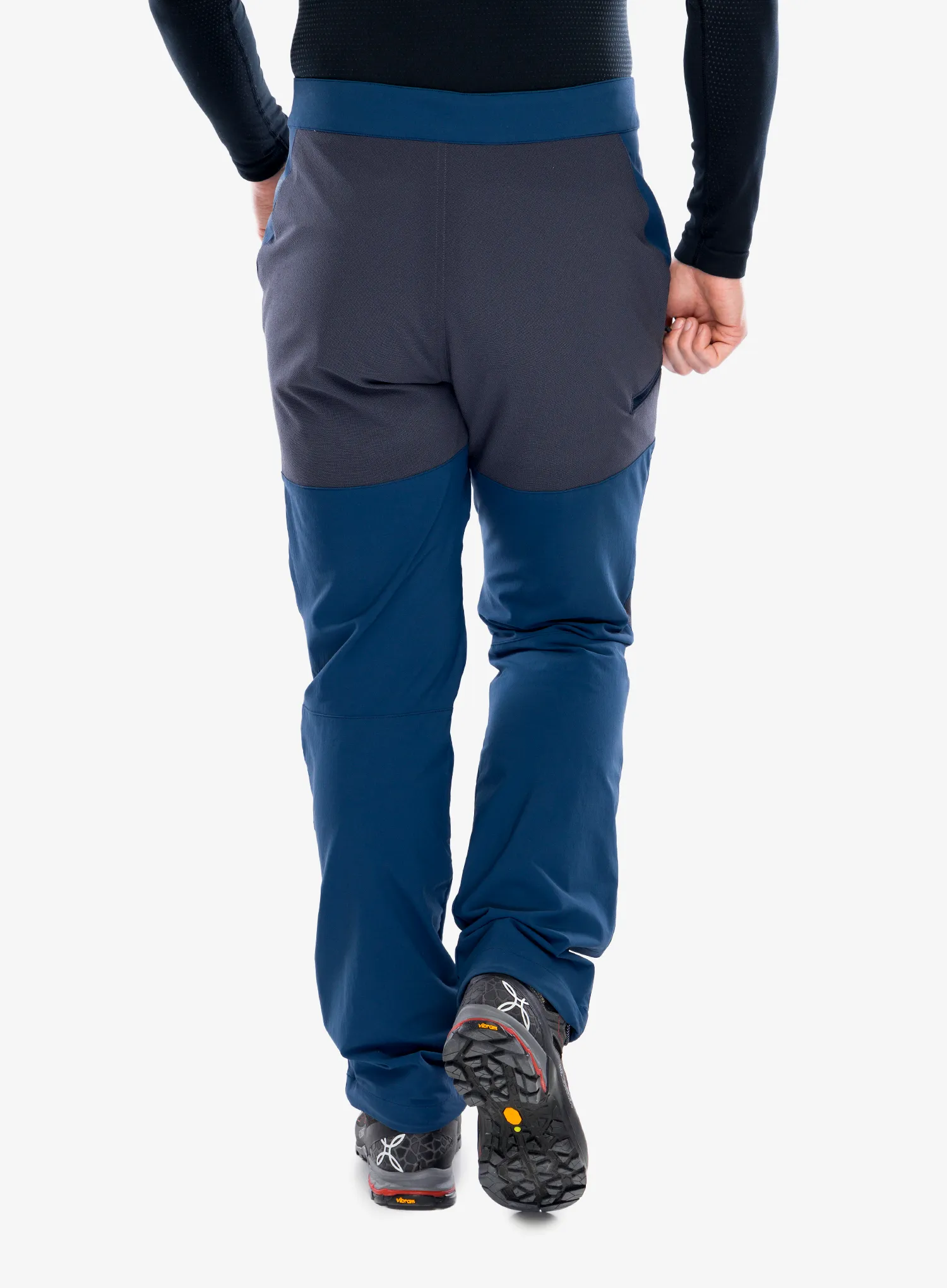Žygio kelnės Black Diamond Alpine Hybrid Pants - indigo/carbon