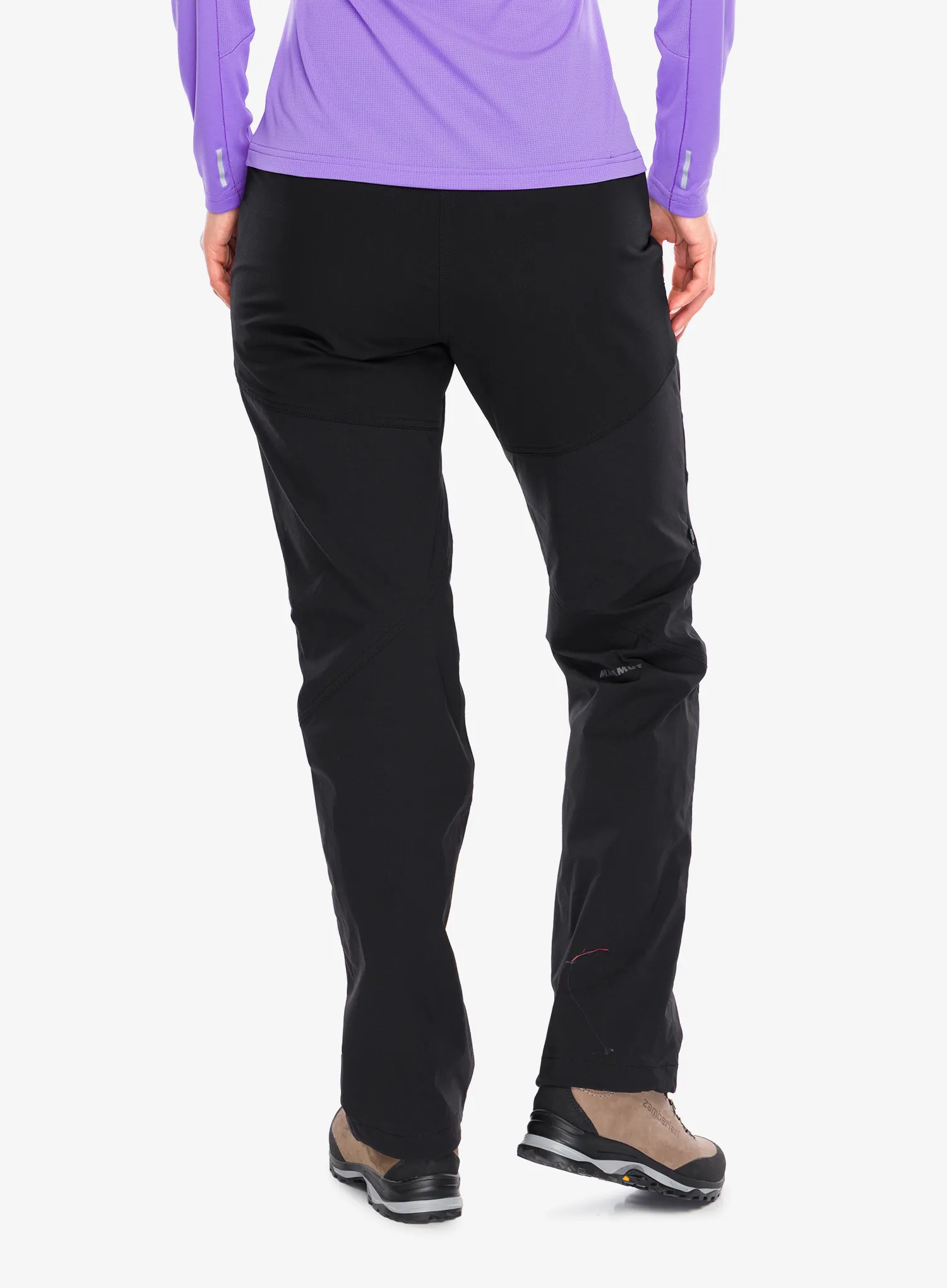 Žygio kelnės moterims Mammut Zinal Hybrid Pants - black