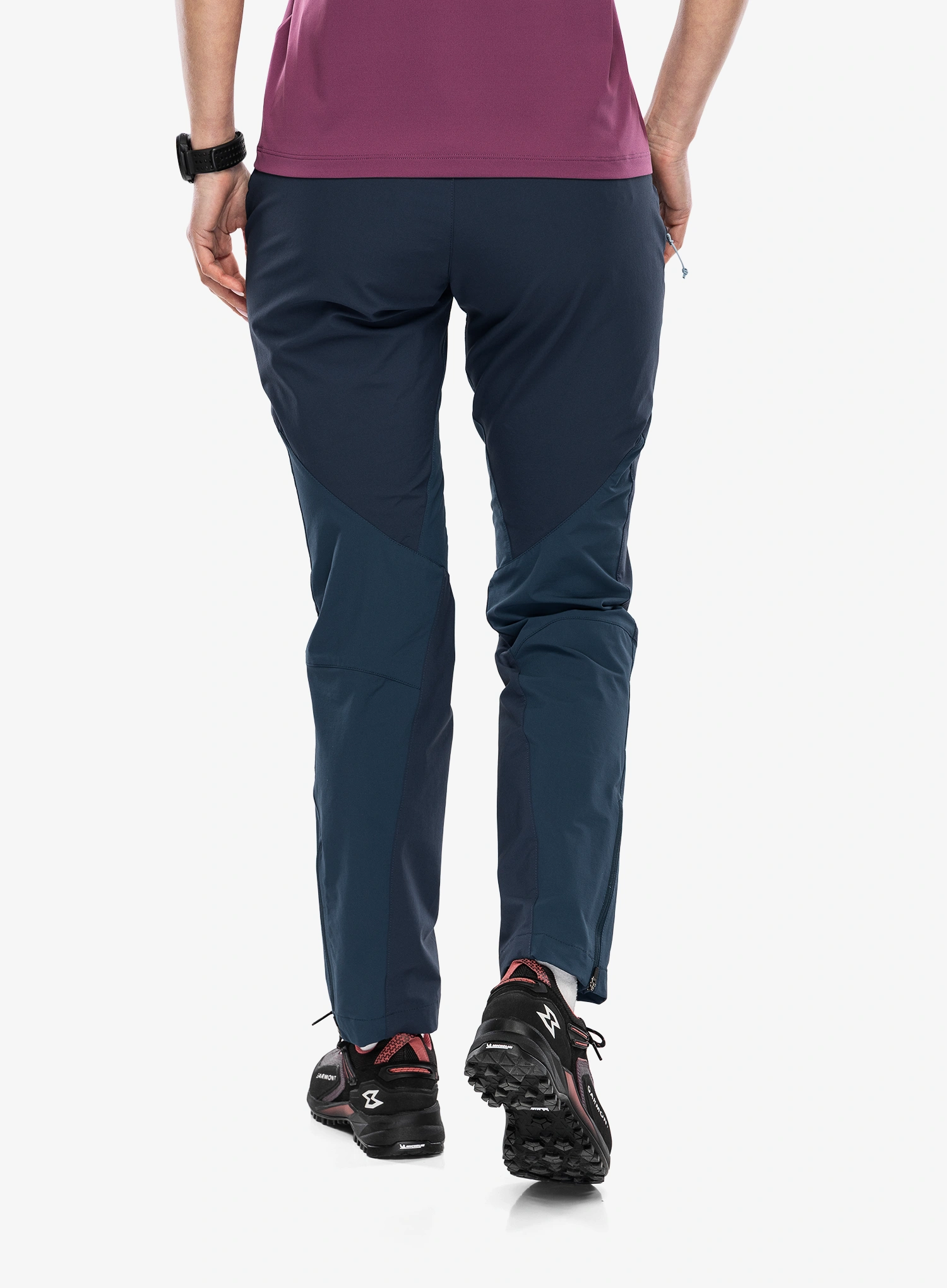 Žygio kelnės moterims Rab Torque Mountain Pants - tempest blue/ ink