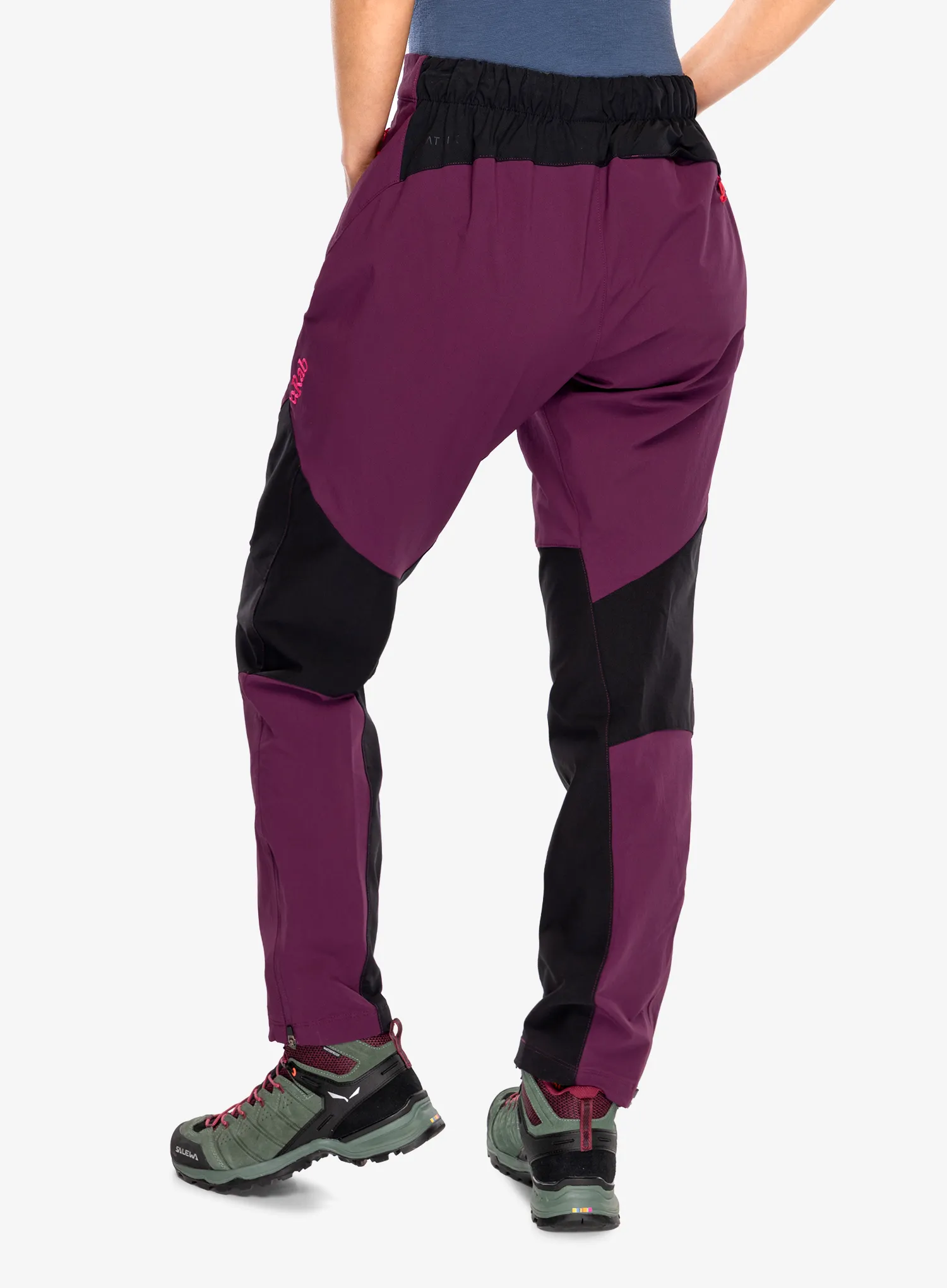 Žygio kelnės Rab Torque Pants - mulberry