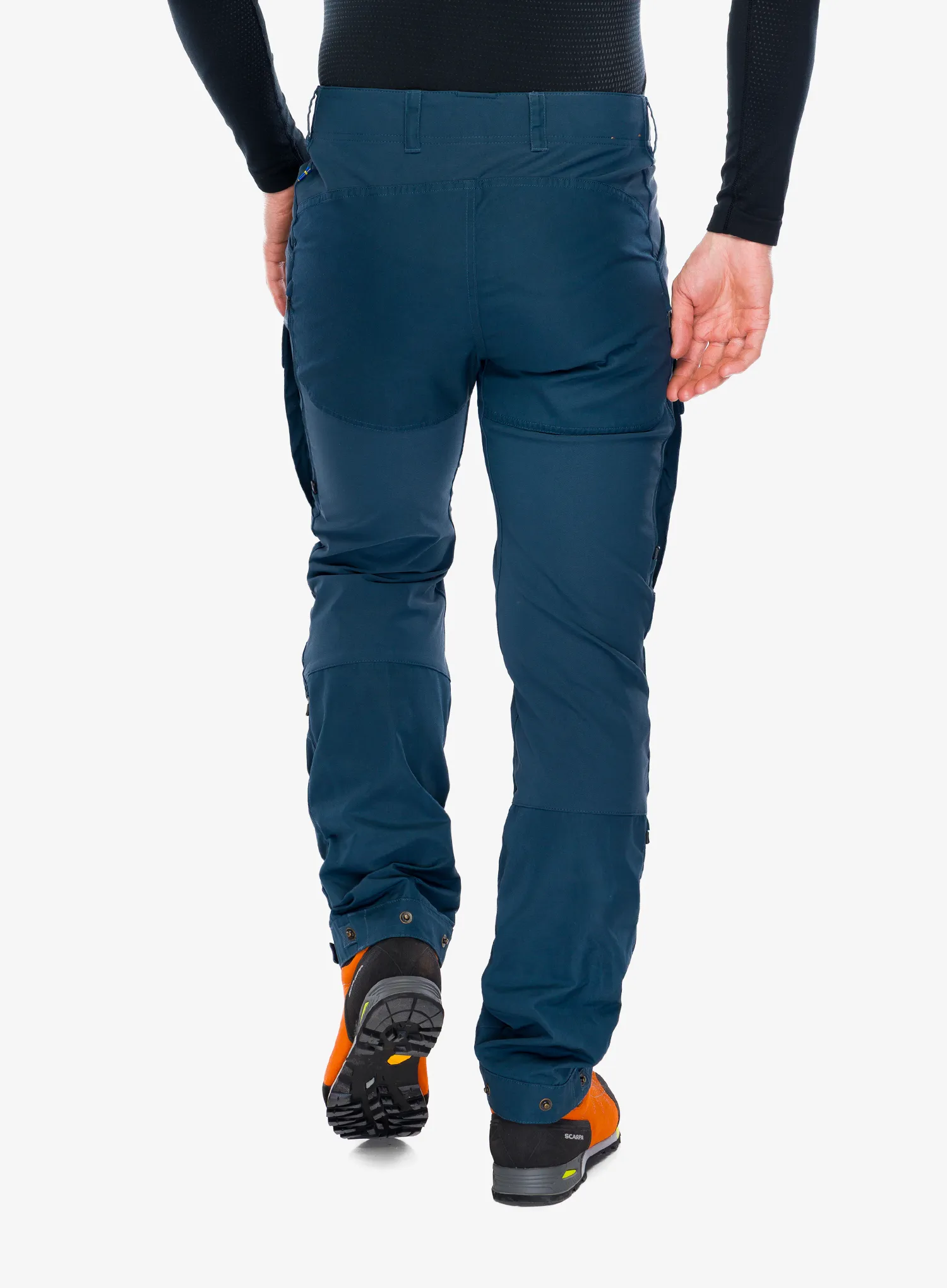 Žygio kelnės Fjallraven Keb Trousers - mountain blue