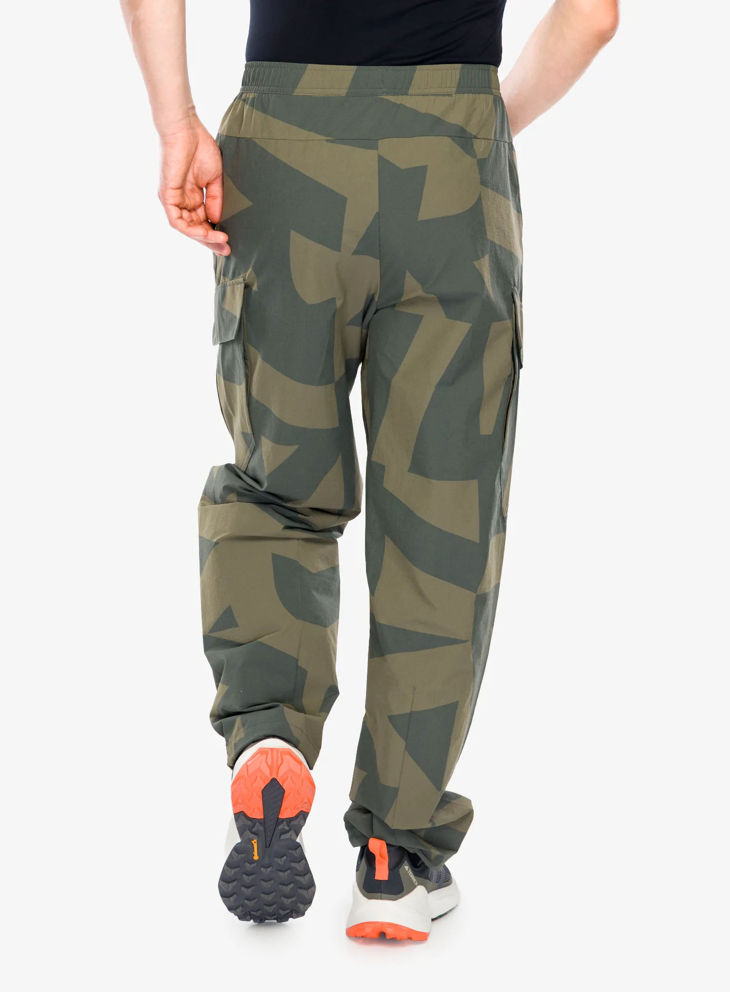 Turistinės kelnės adidas TERREX Xploric Cargo Joggers Printed - carbon/legivy/olistr