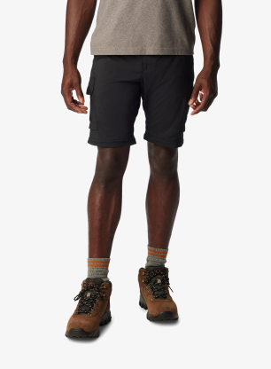 Turistinės kelnės Columbia Silver Ridge Utility Convertible Pant Short - black