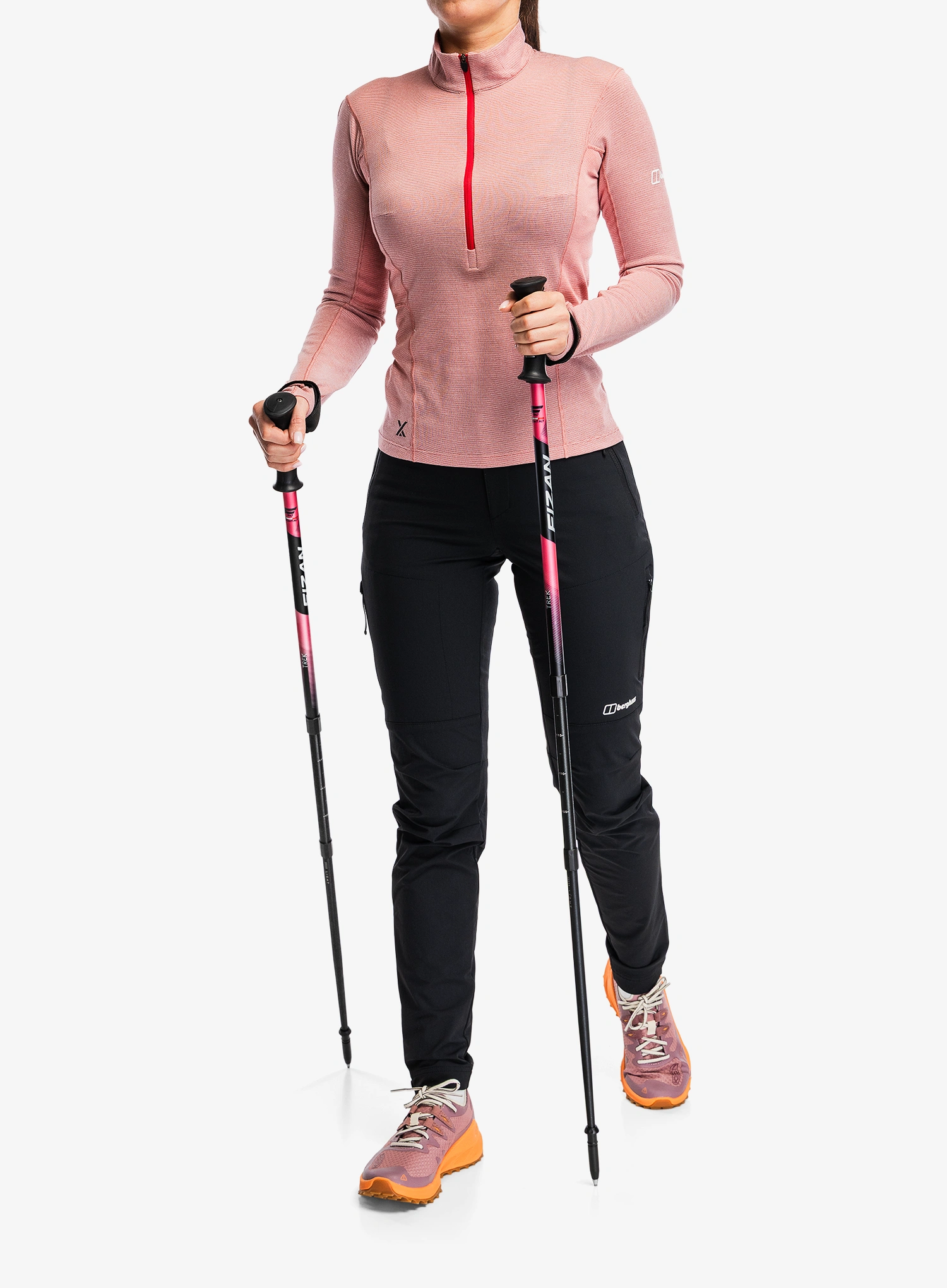 Turistinės kelnės moterims Berghaus Trail-Explorer Pant - jet black