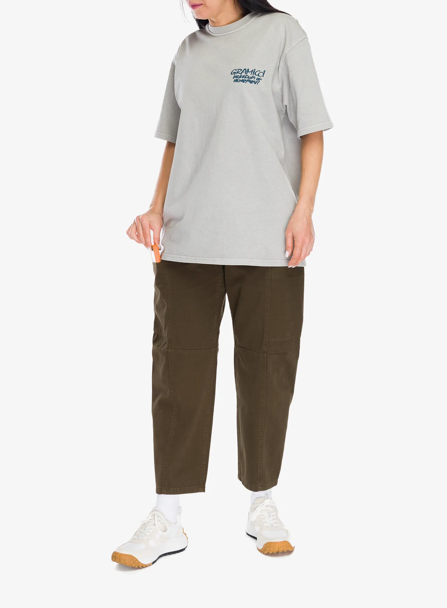 Turistinės kelnės moterims Gramicci Voyager Pant - bark pigment
