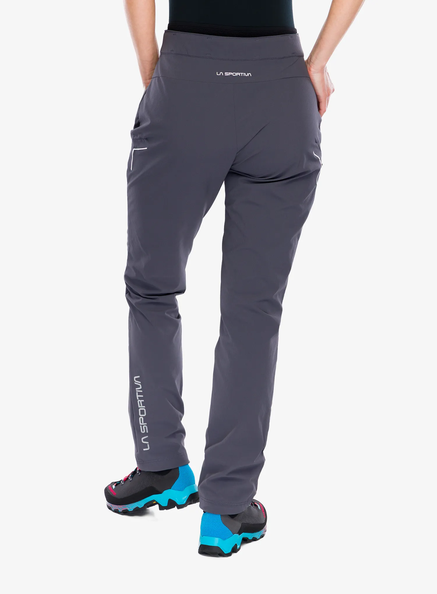 Turistinės kelnės moterims La Sportiva West Crest Pants - onyx/chalk