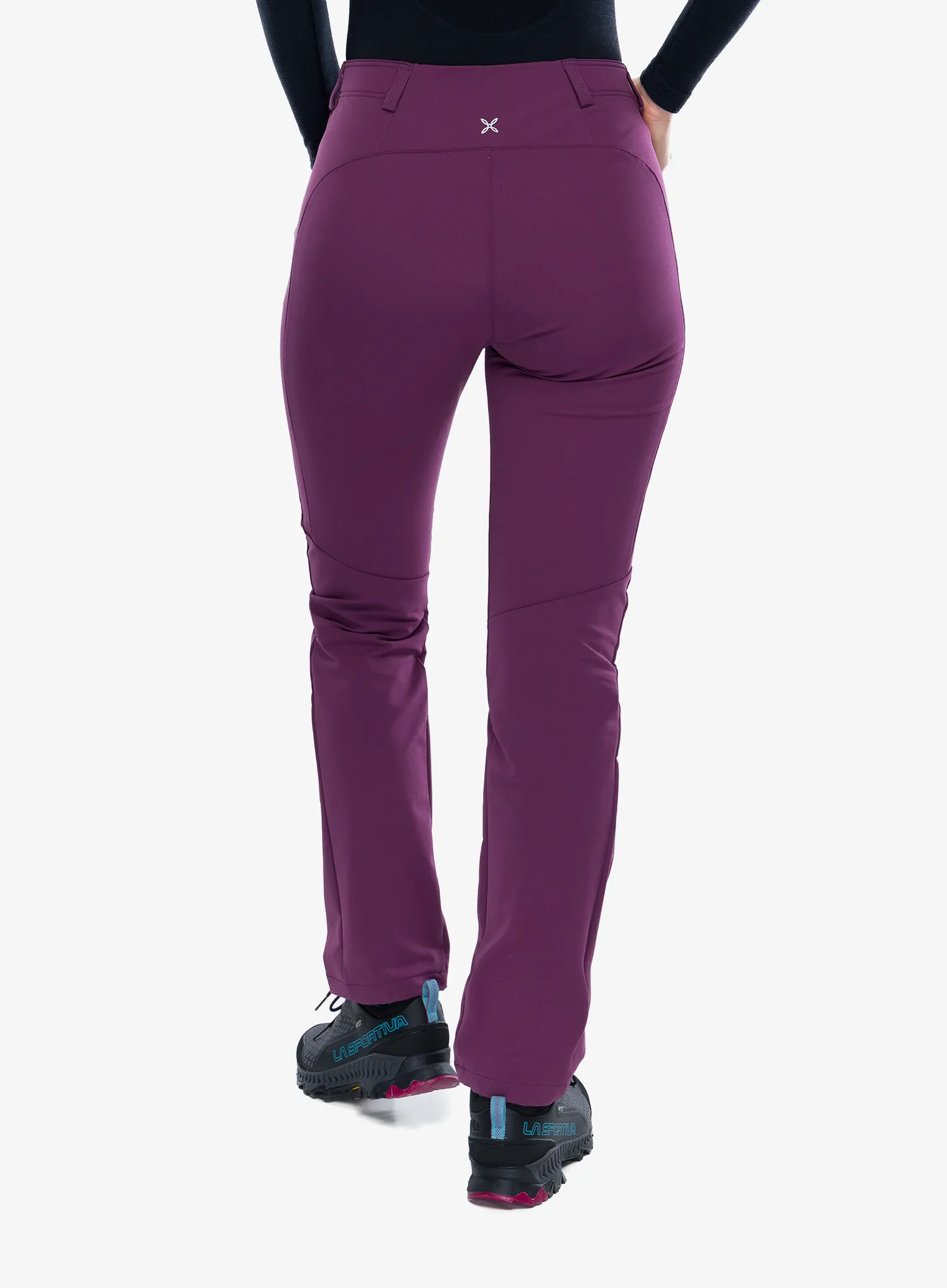 Turistinės kelnės moterims Montura Groove Pants - wine red