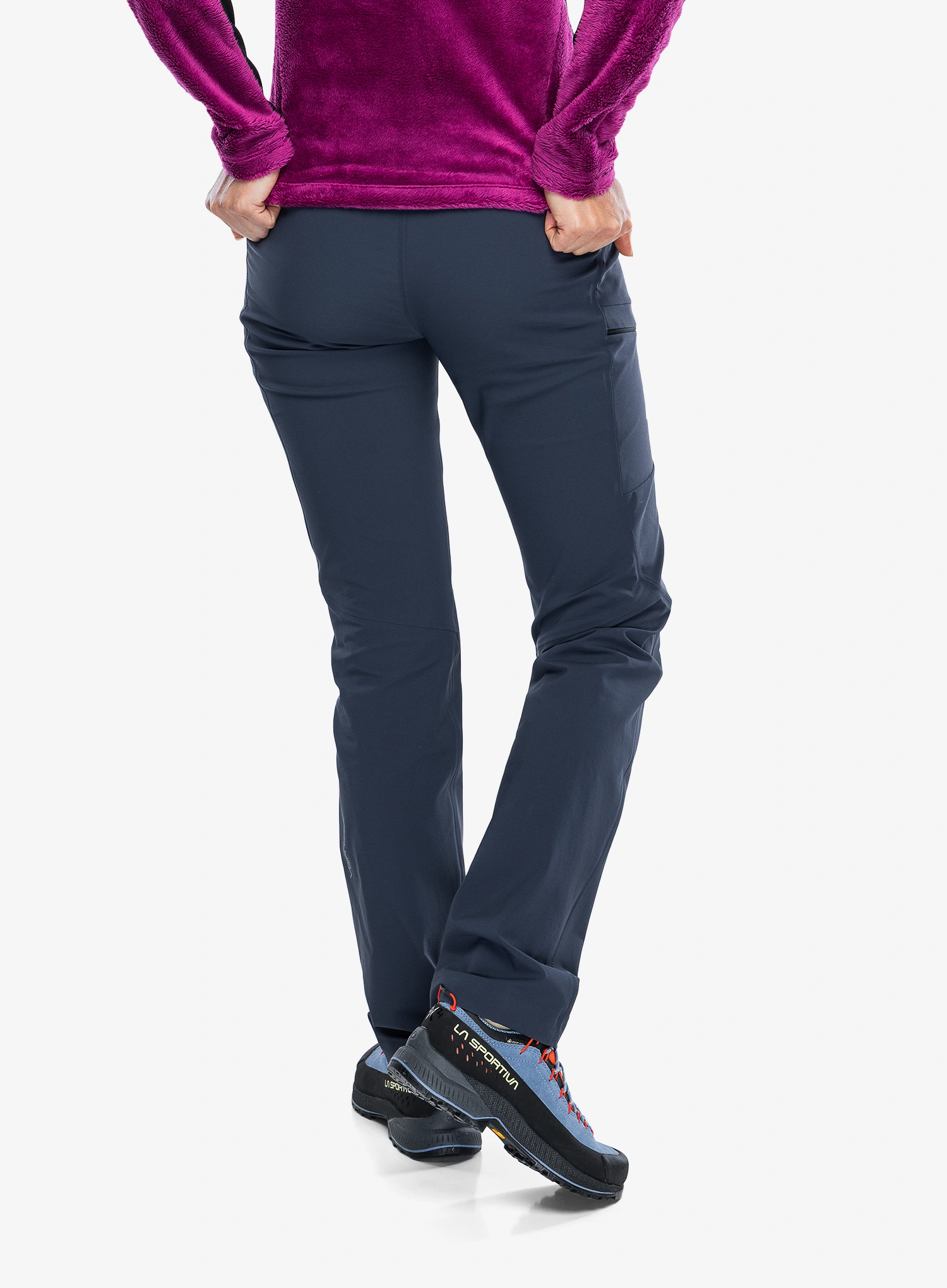 Turistinės kelnės moterims Montura Vertigo Bright Pants - graphite blue/turquoise