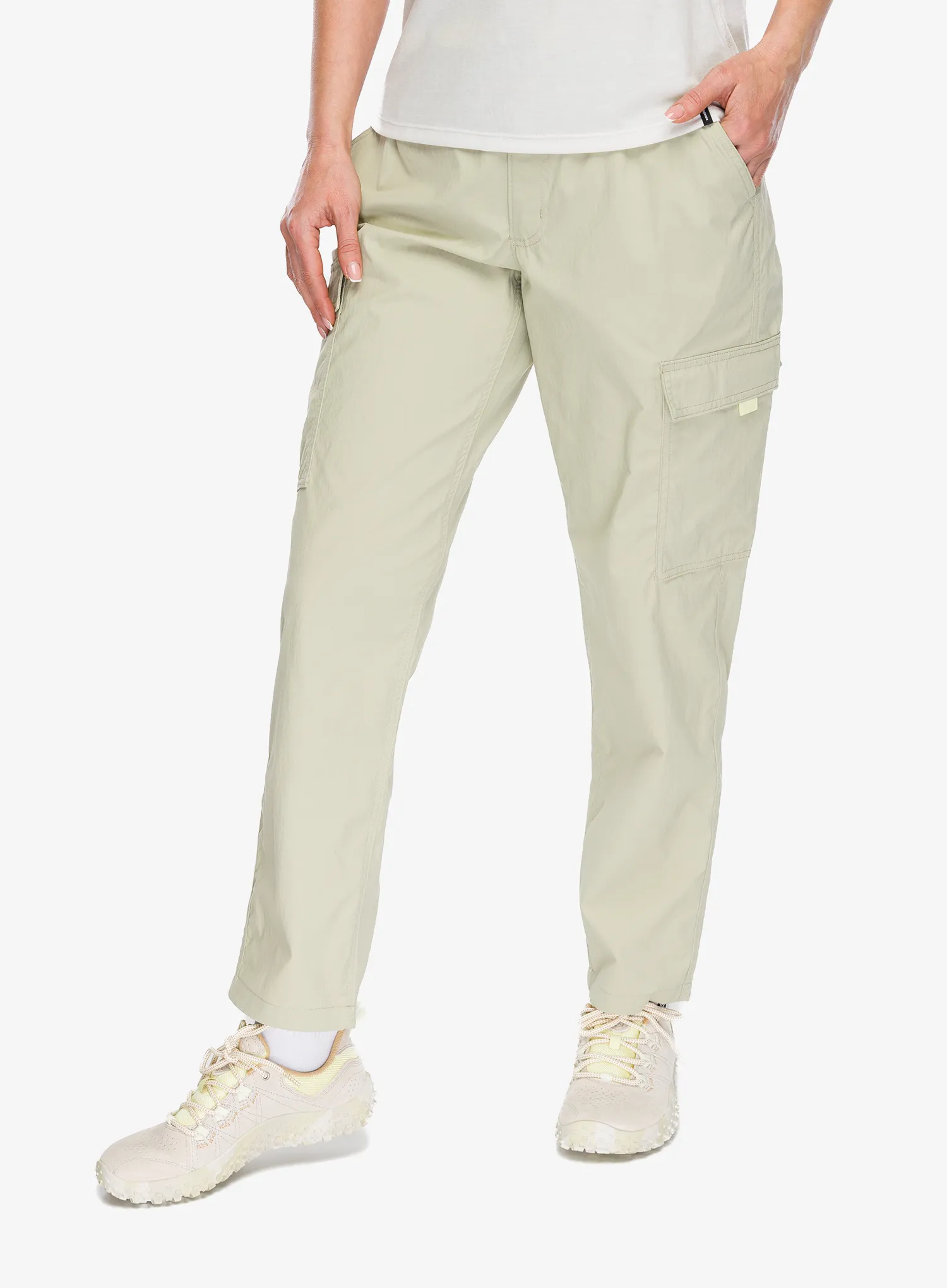 Turistinės kelnės moterims Patagonia Outdoor Everyday Cargo Pants - weathered stone