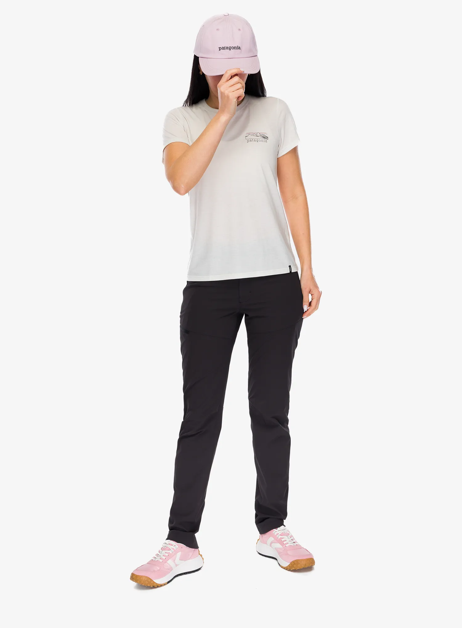 Turistinės kelnės moterims Patagonia Terravia Trail Pants - black