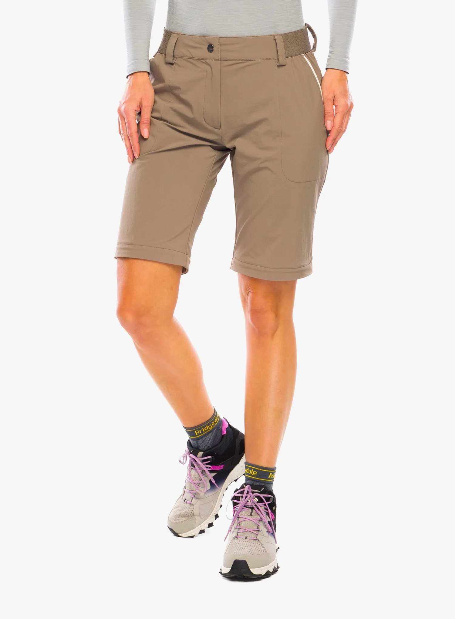 Turistinės kelnės moterims Vaude Farley Stretch ZO Pants II - coconut