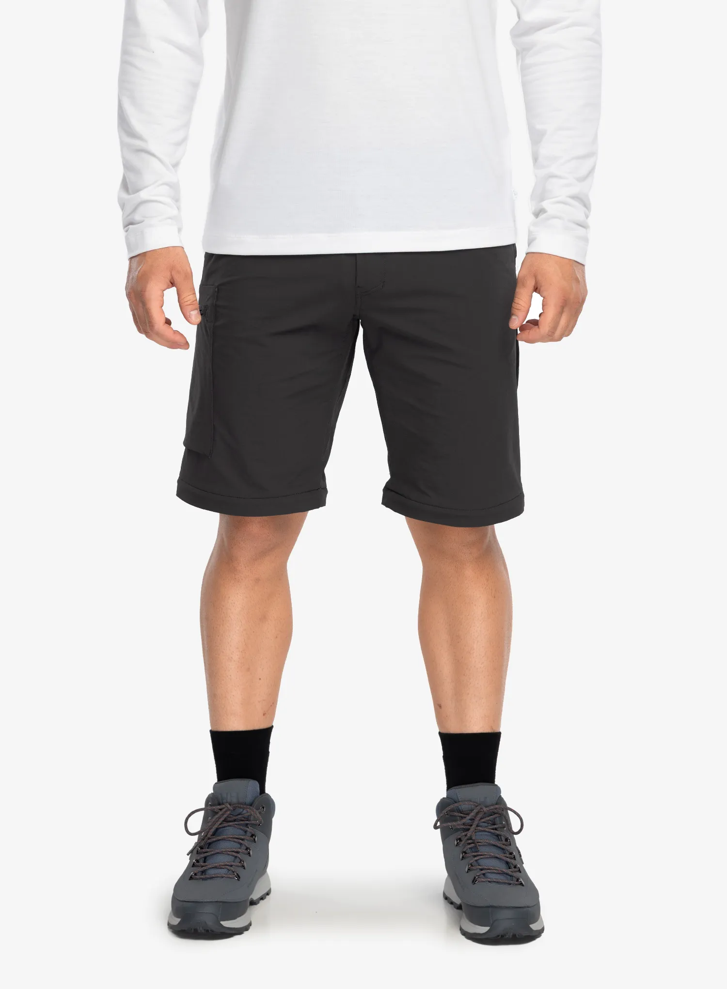 Turistinės kelnės Helly Hansen Brono Softshell Zip Off Pant - ebony