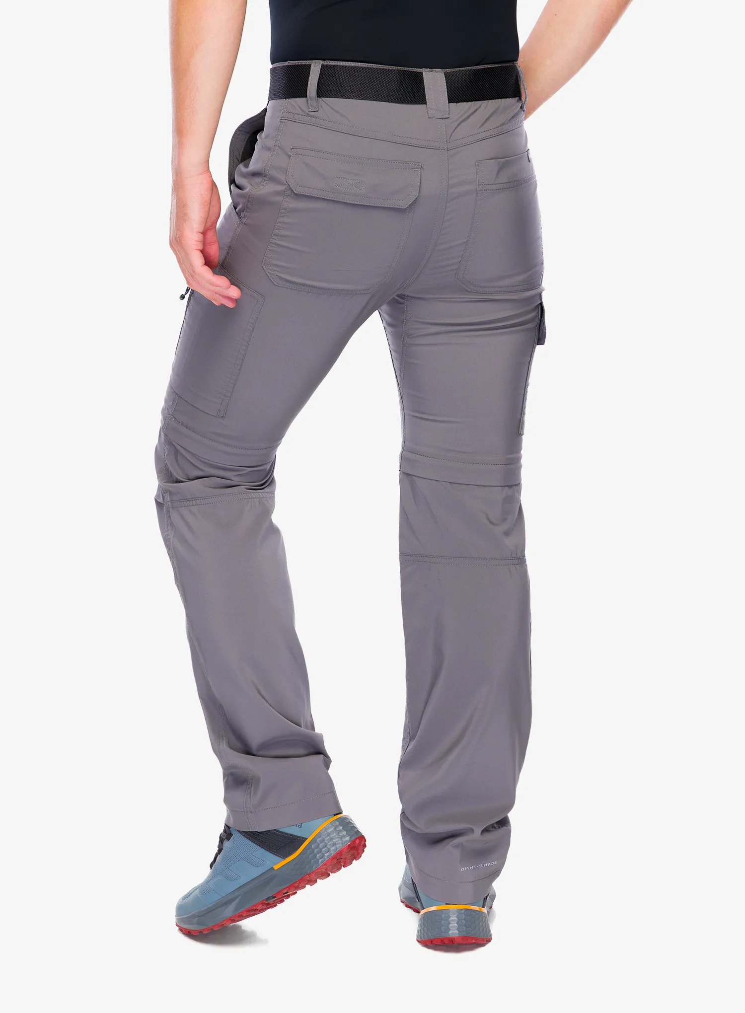 Turistinės kelnės Columbia Silver Ridge Utility Convertible Pant - city grey