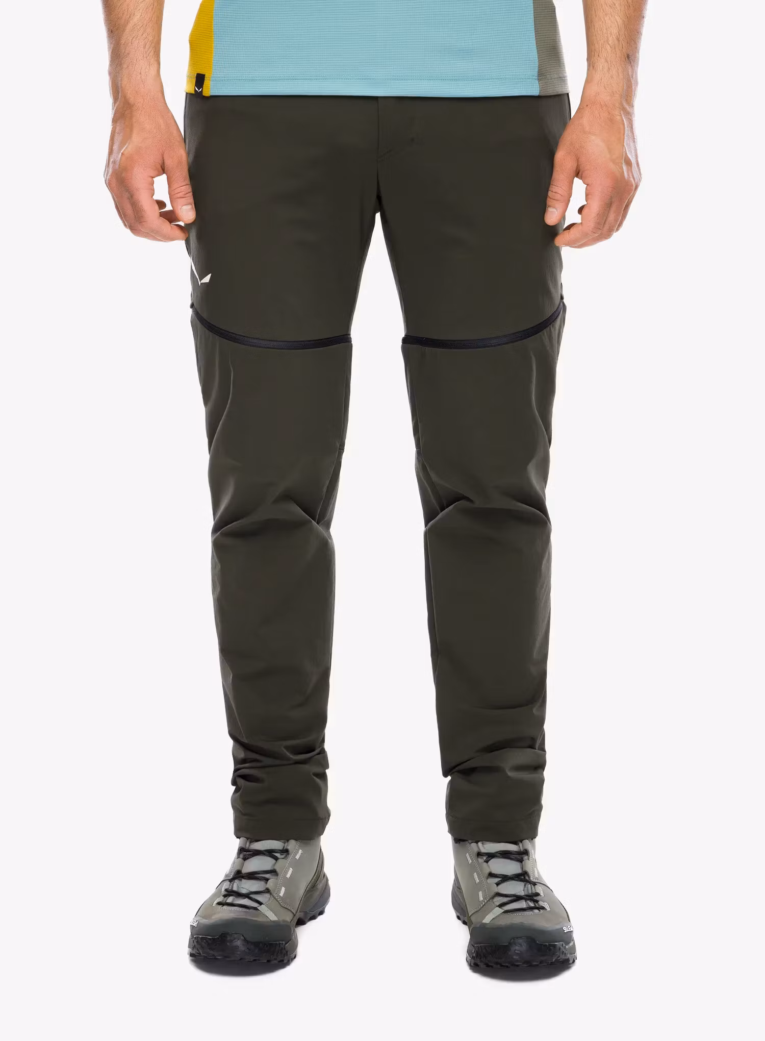 Turistinės kelnės Salewa Pedroc 3 Dst 2in1 Pant - dark olive