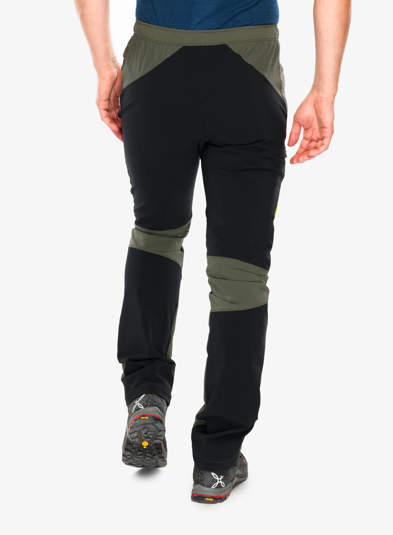 Turistinės kelnės Montura Spitze Pants - sage green/lime green