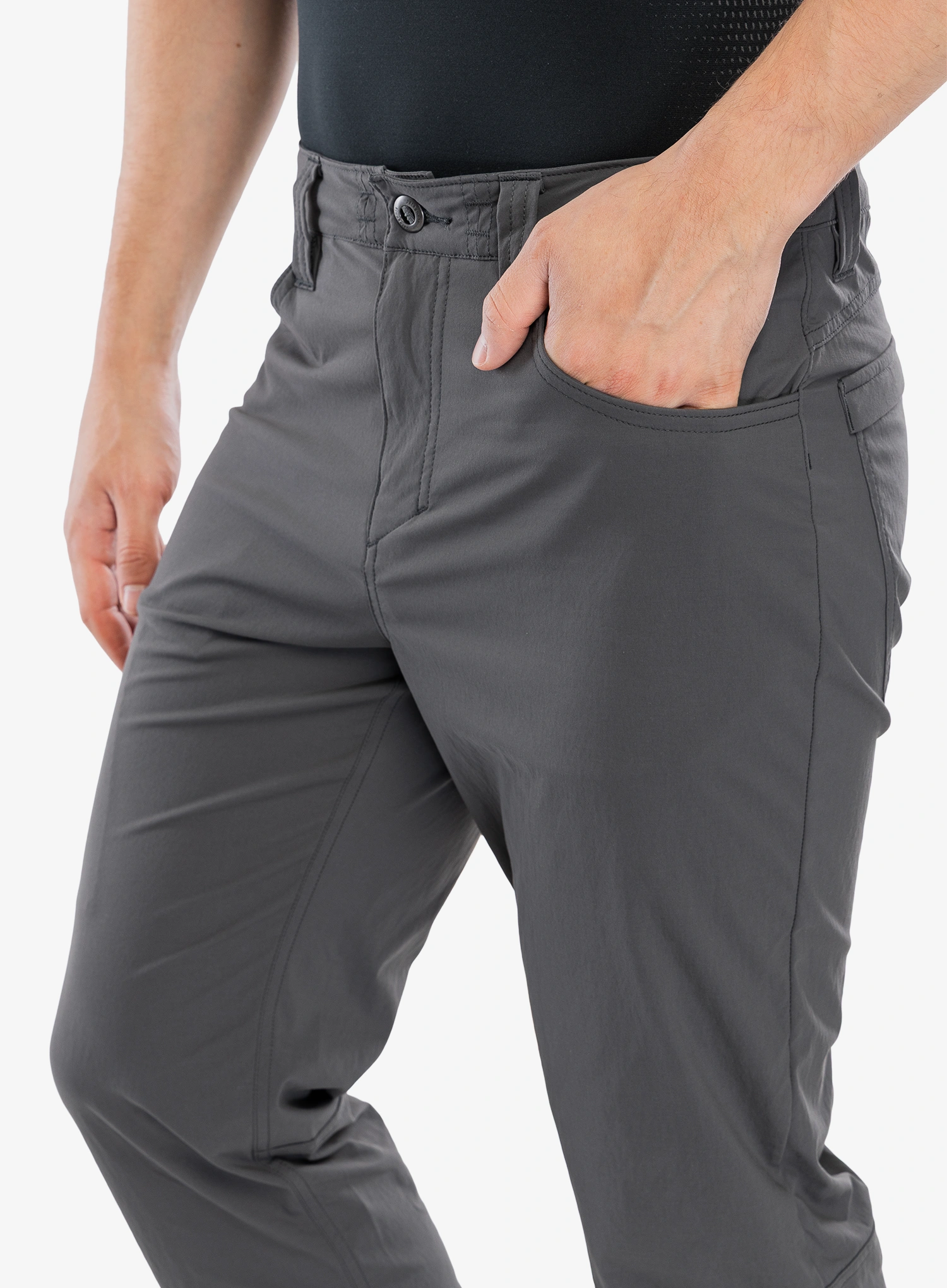Turistinės kelnės Patagonia Quandary Pants - forge grey