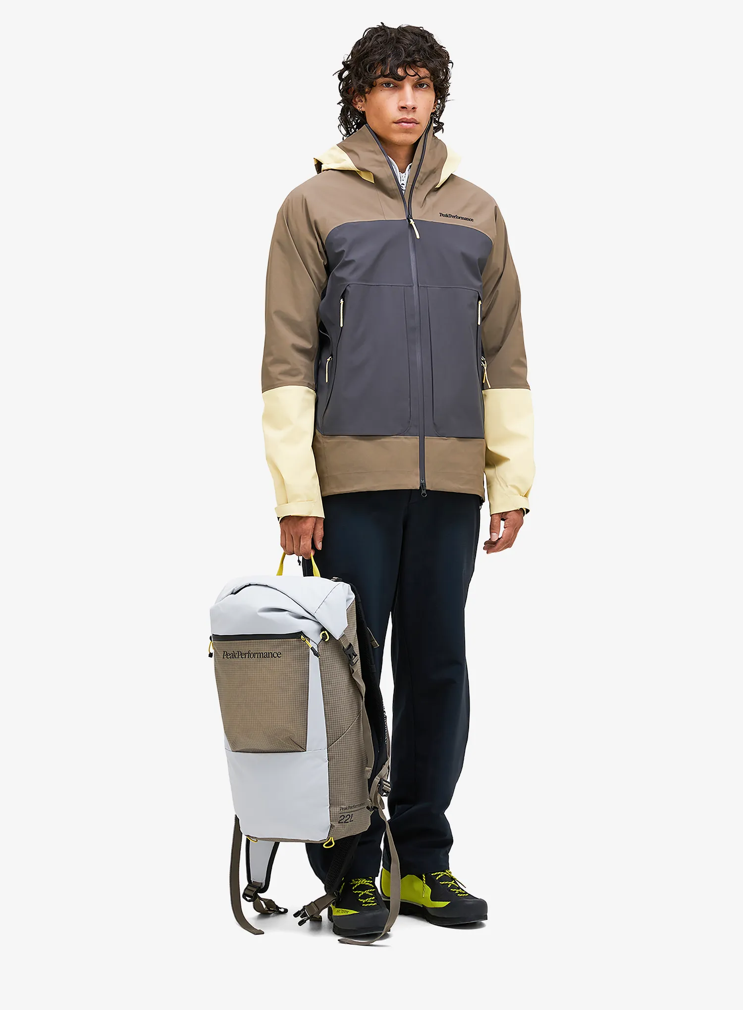 Turistinės kelnės Peak Performance Backer Grid Pants - black