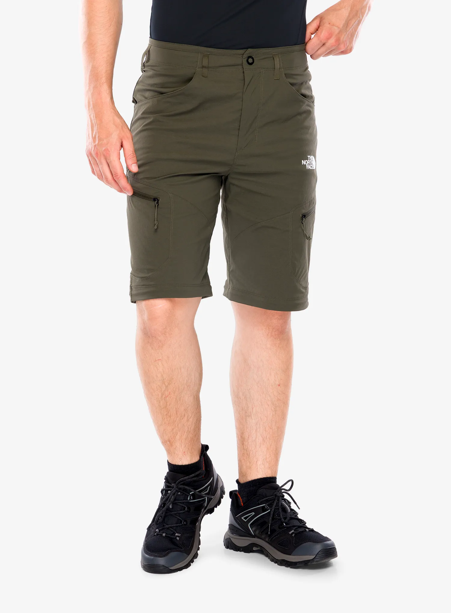 Turistinės kelnės The North Face Exploration Reg Tapered Convertible Pants - new taupe green