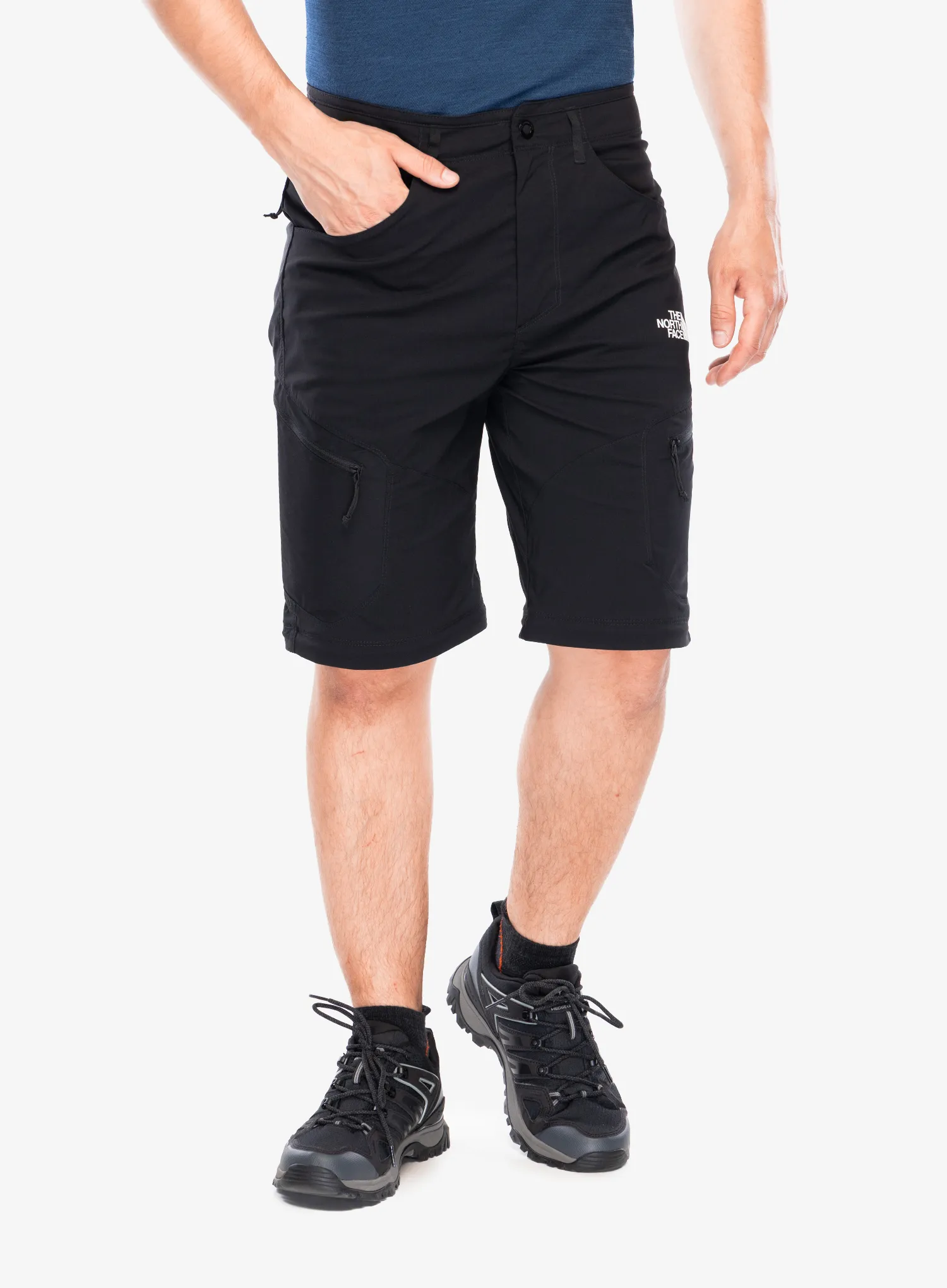 Turistinės kelnės The North Face Exploration Reg Tapered Convertible Pants - tnf black