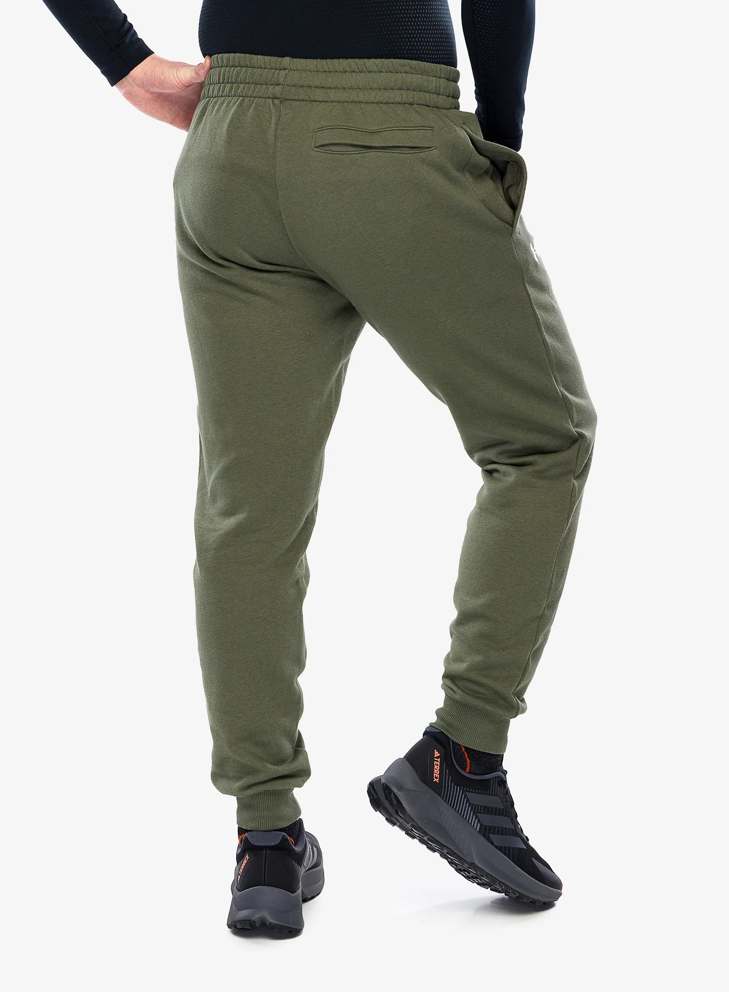 Kelnės Under Armour Rival Fleece Joggers - marine od green/white