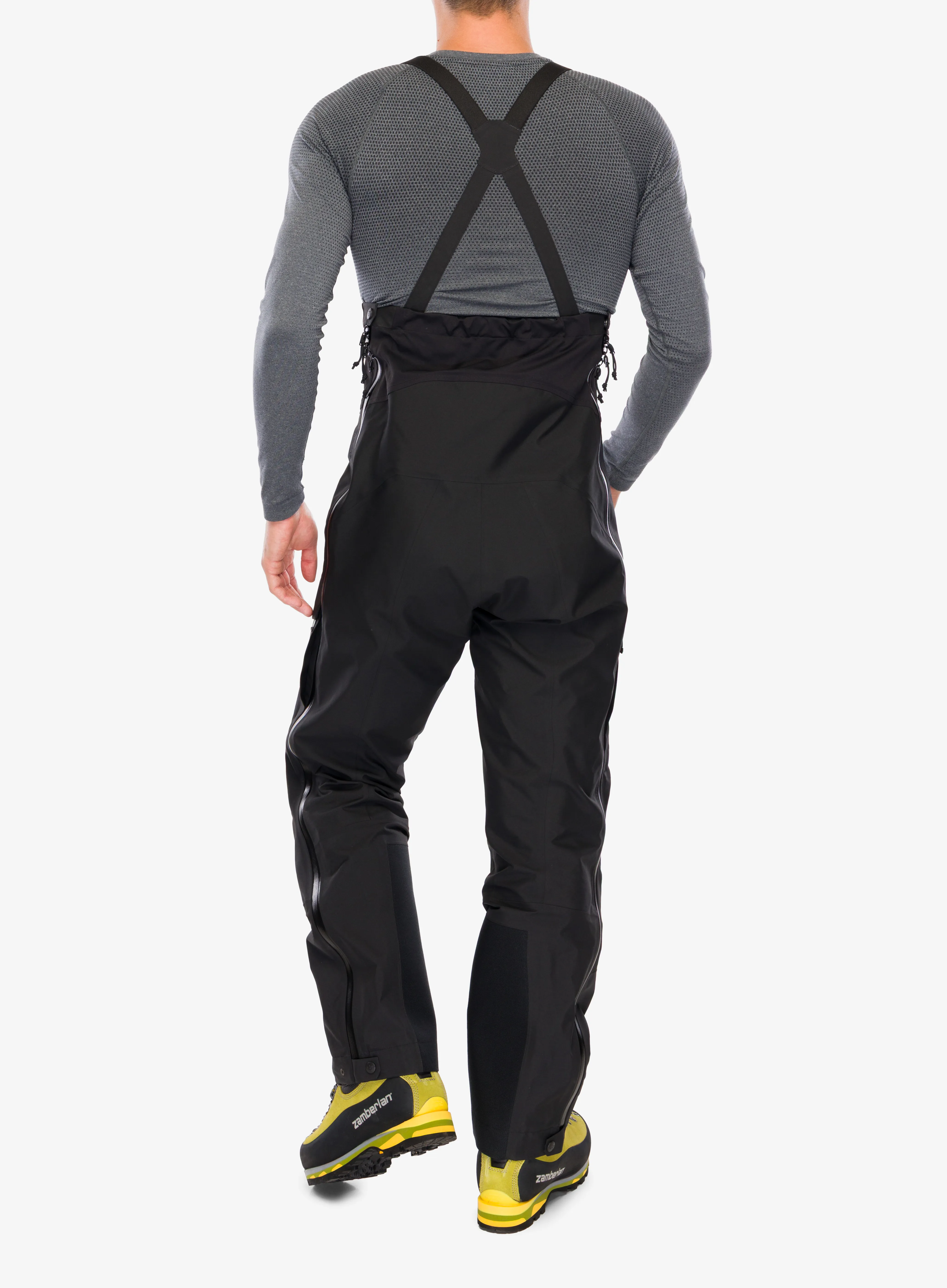 Žygio kelnės Arcteryx Alpha SV Bib - black