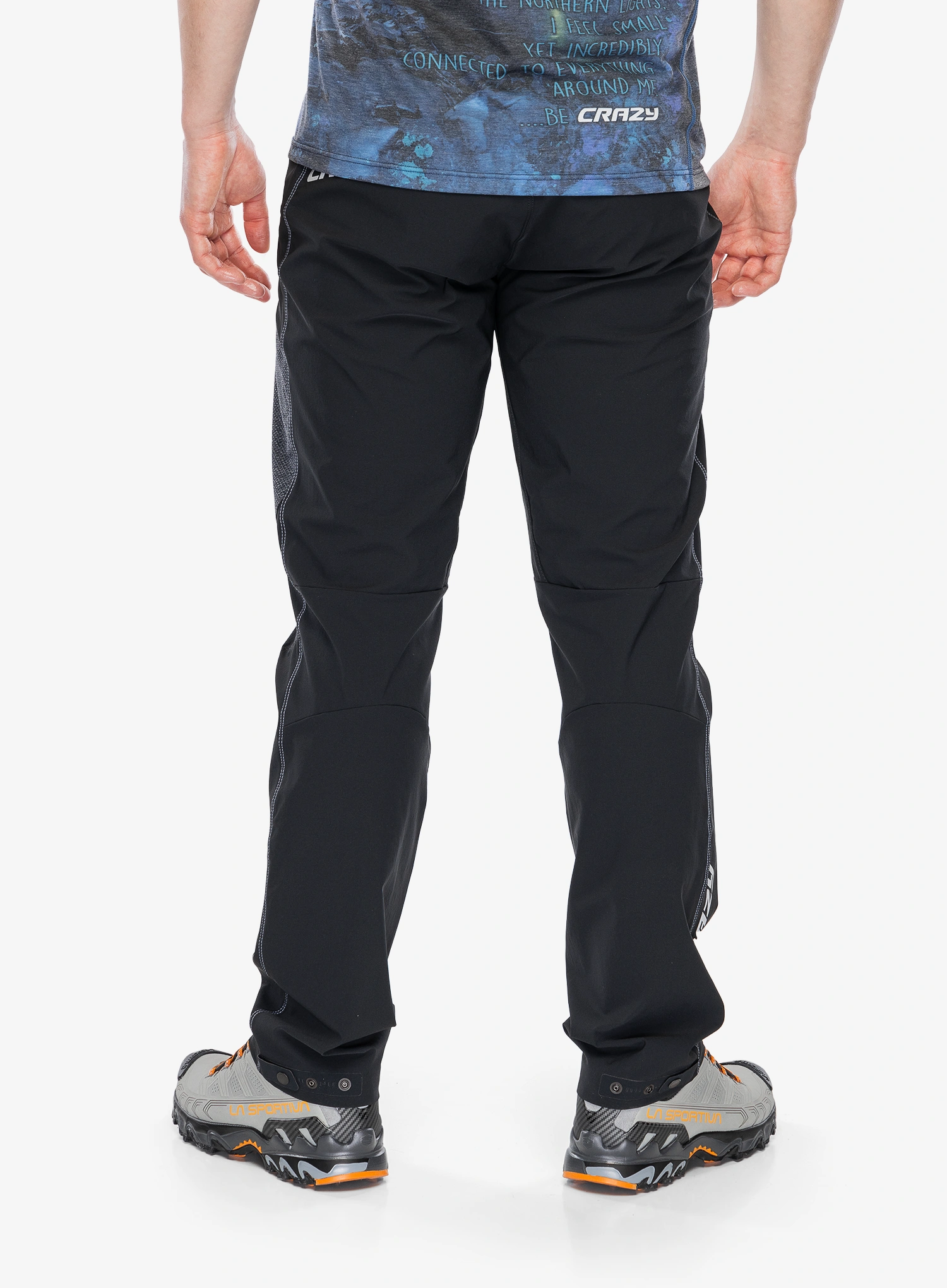 Žygio kelnės Crazy Pant Resolution Light - black