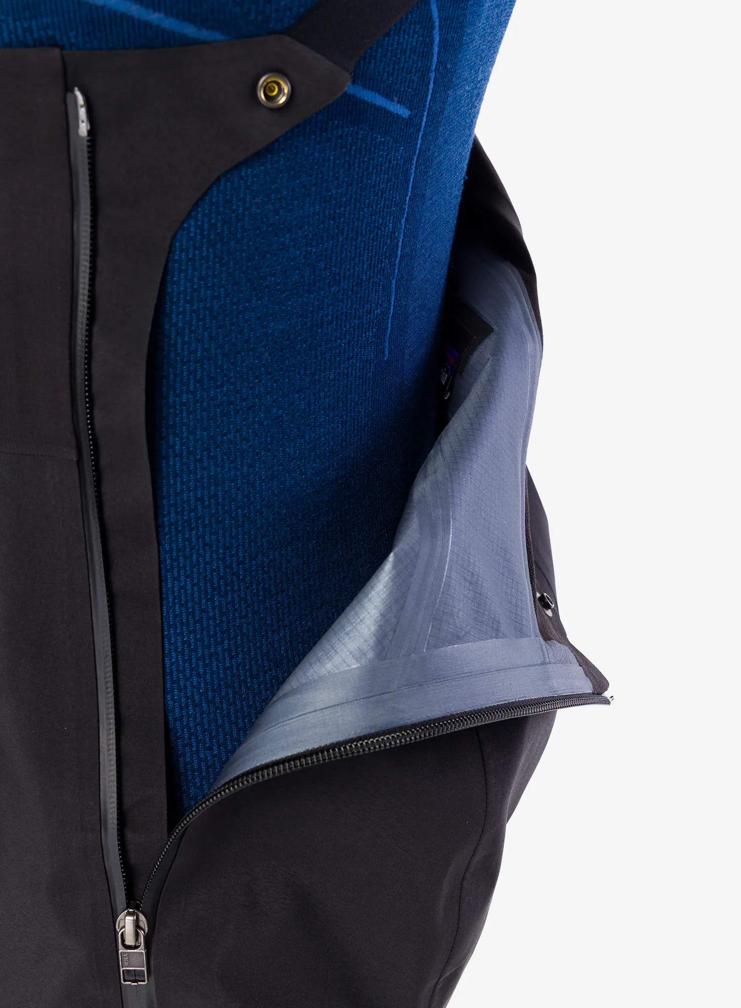 Žygio kelnės Patagonia Pluma PRO Bibs - black
